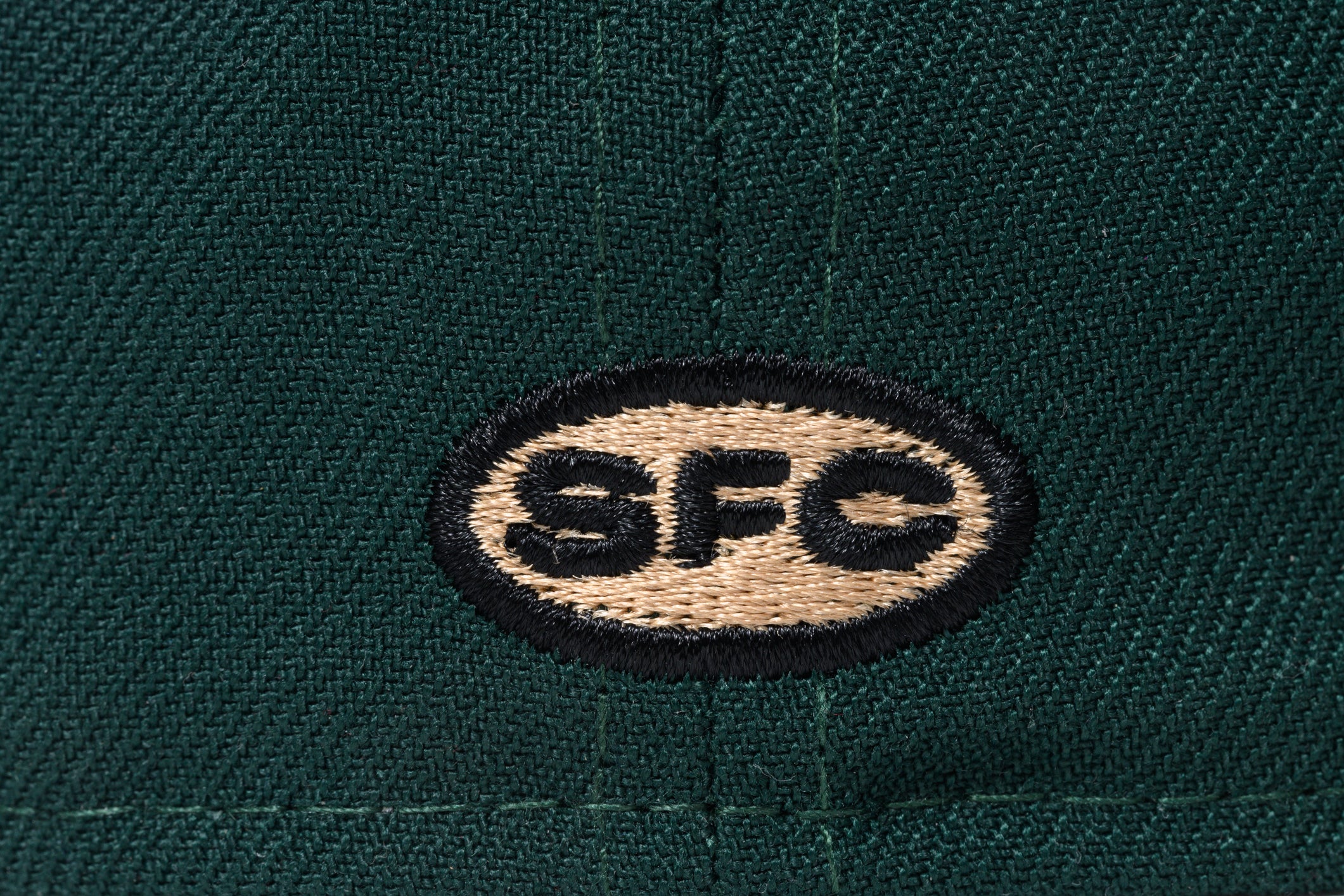 NEW ERA X SFC "DAPS" FITTED HAT (DARK GREEN/BLACK) - Image 9