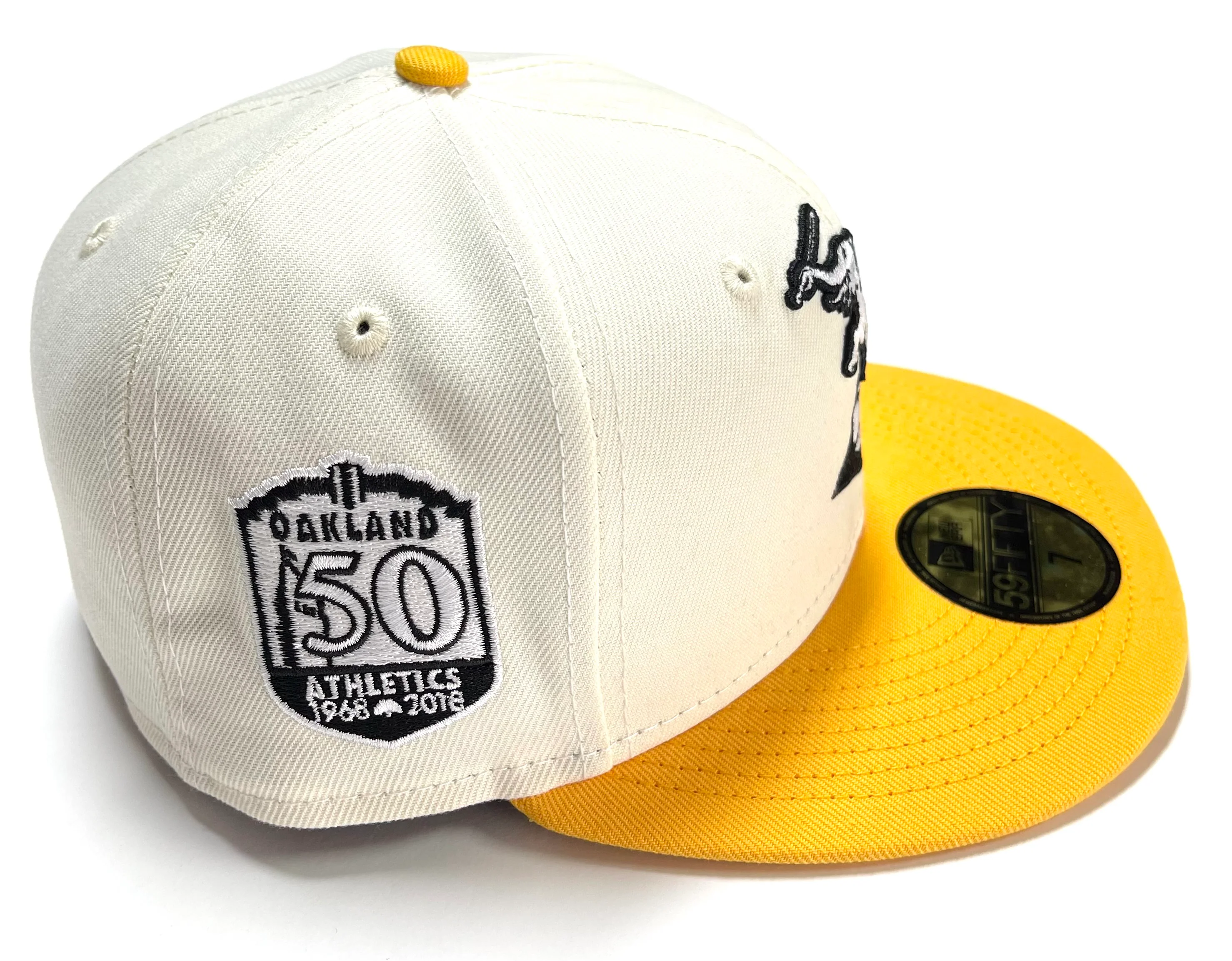 NEW ERA “YELLOW CAB” SF OAKLAND A’S FITTED HAT - Image 3