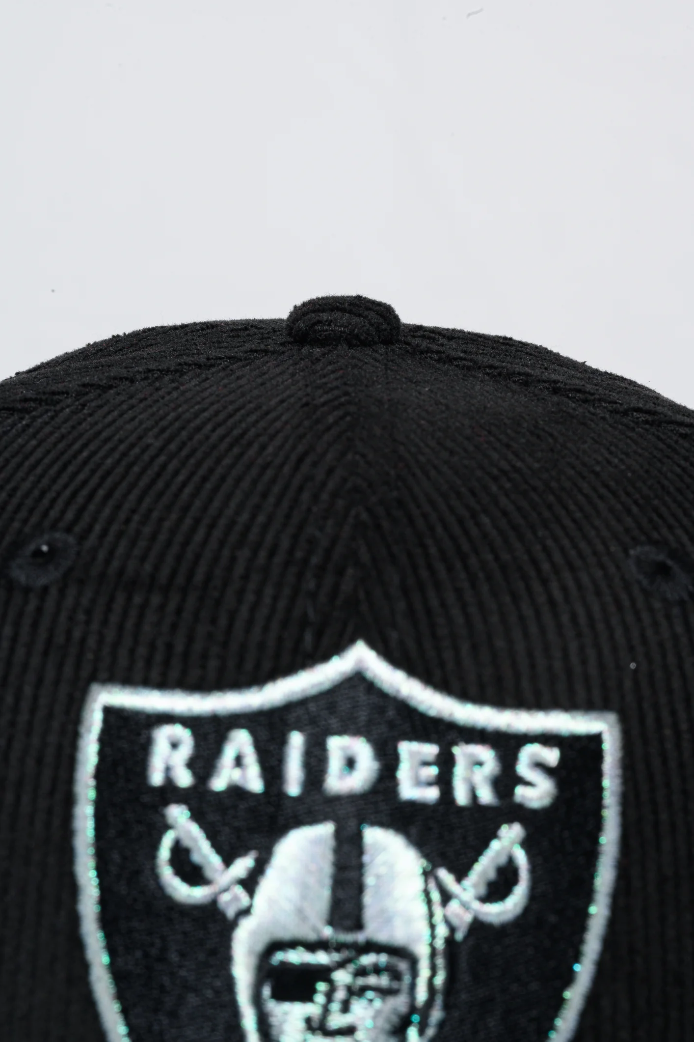 NEW ERA "YOUNG DOUGHBOY" LAS VEGAS RAIDERS FITTED HAT (BLACK CORDUROY) - Image 5