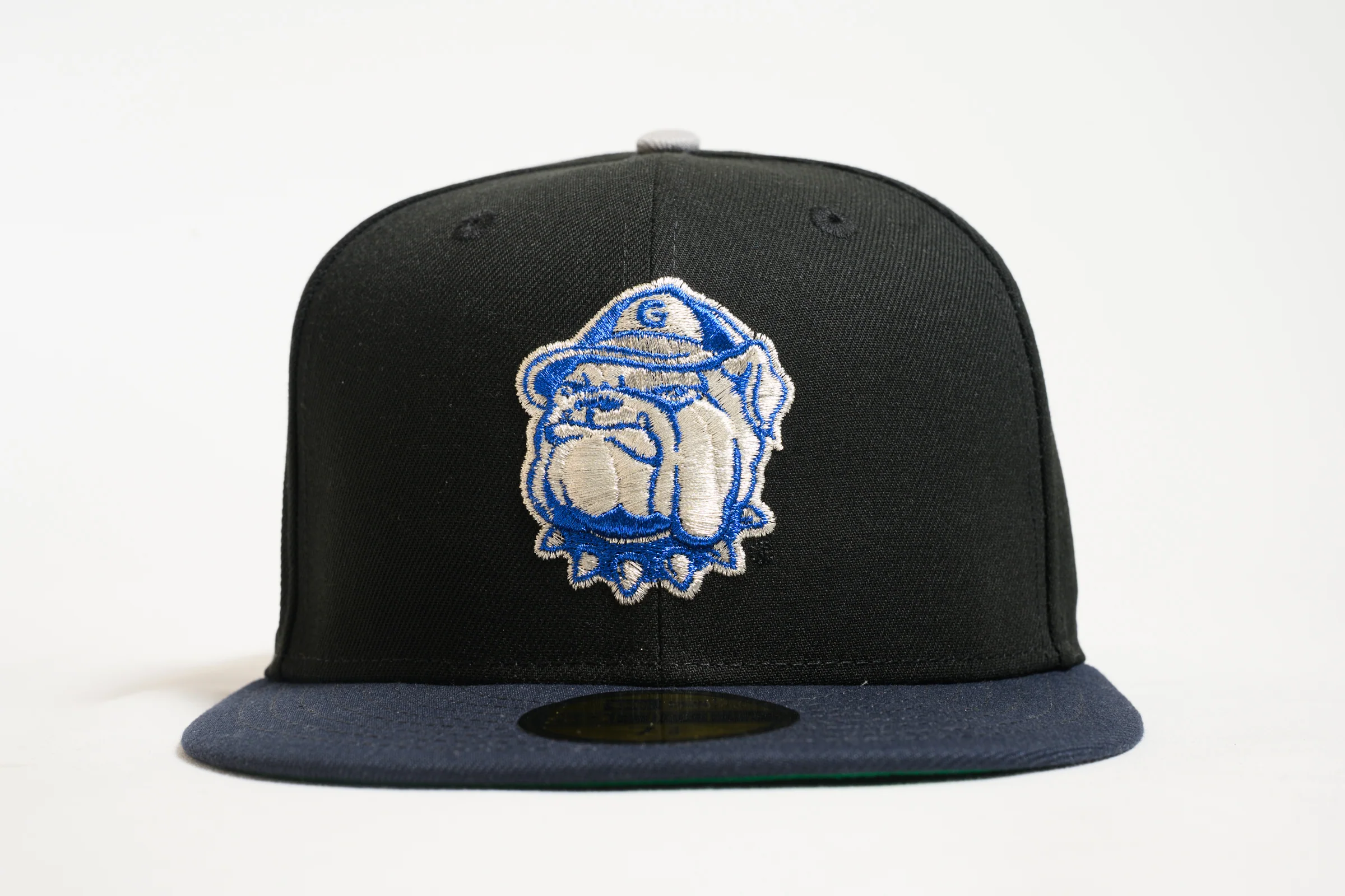 NEW ERA "YOUNG EWING" GORGETOWN HOYAS FITTED HAT (NAVY/BLACK/SILVER) - Image 8