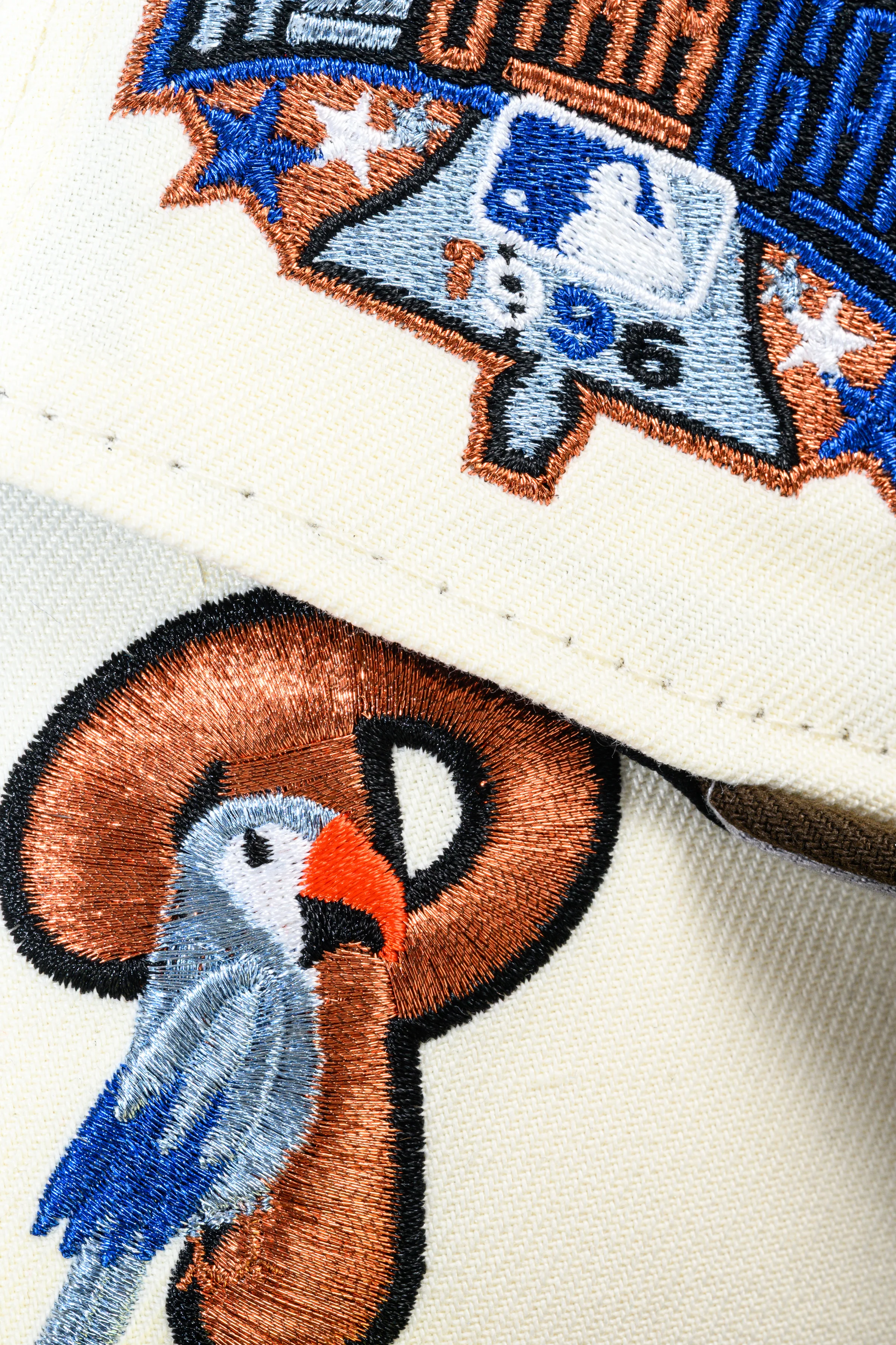 NEW ERA "PRIDE ROCK" PHILADELPHIA PHILLIES FITTED HAT (CHROME/WALNUT) - Image 7