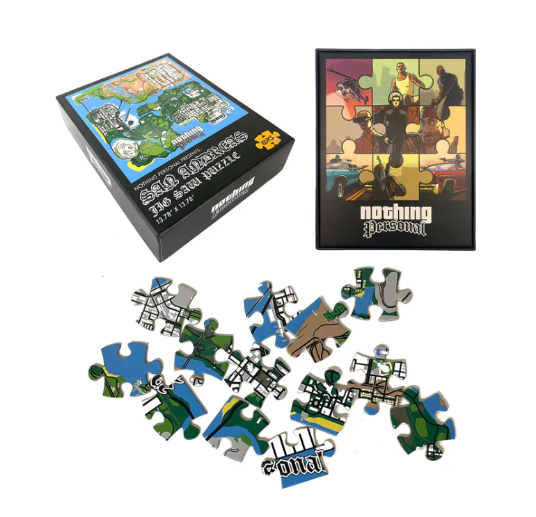 NOTHING PERSONAL "GTA SANANDREAS MAP" PUZZLE - Image 3
