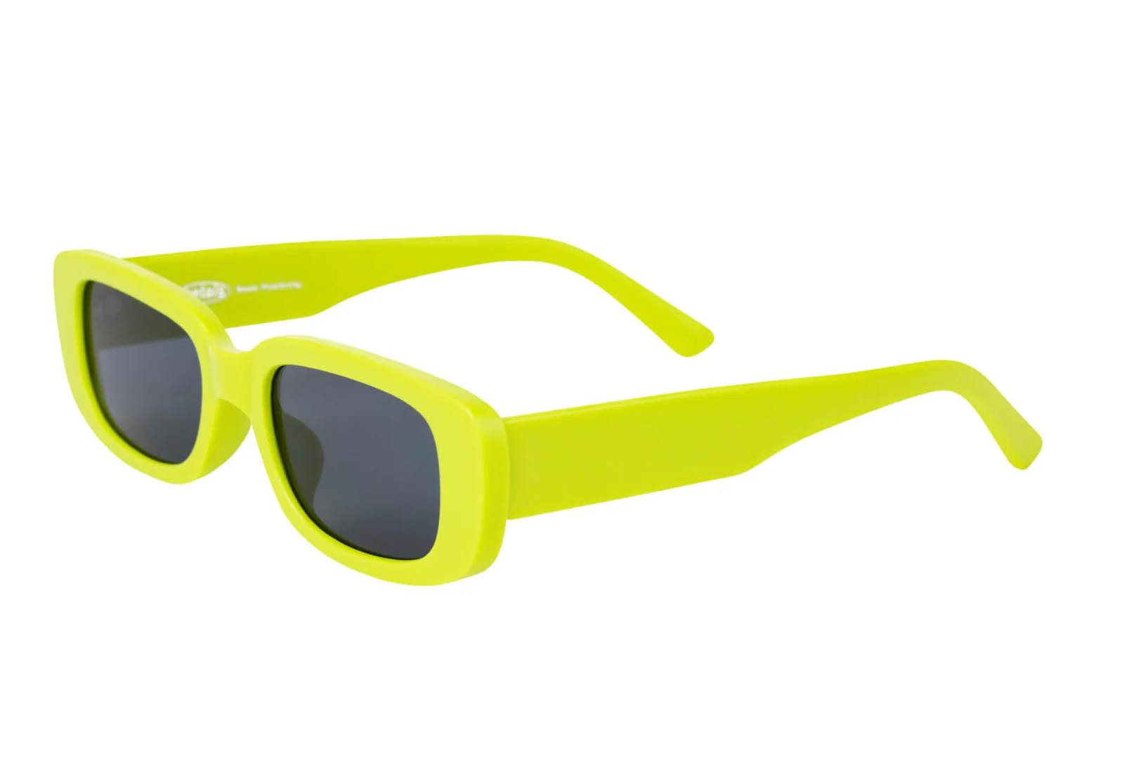 PETALS BLACK "DOWNTOWN" GLASSES (SLIME GREEN)