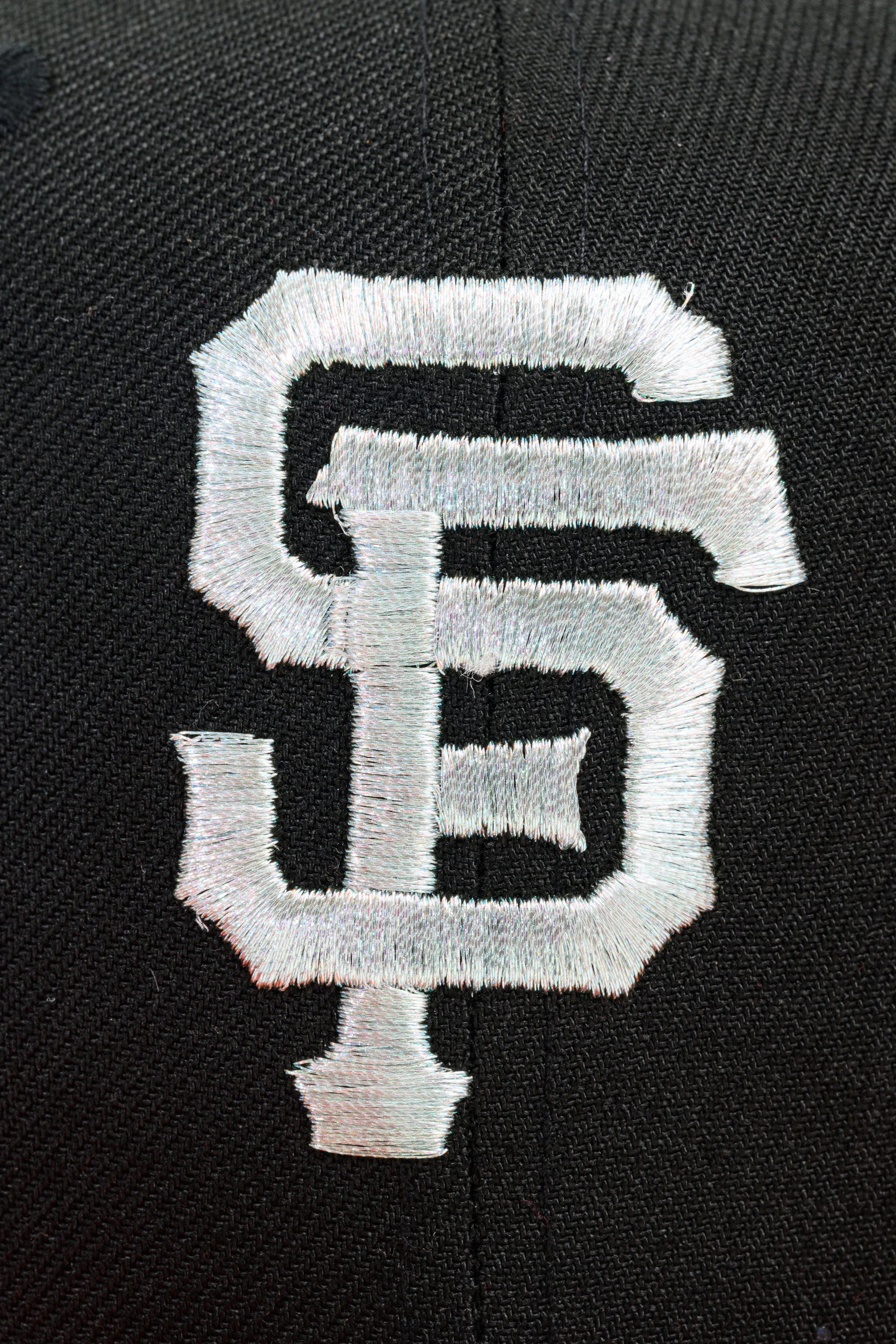 NEW ERA "CAIN” SAN FRANCISCO GIANTS FITTED HAT (BLACK/ORANGE/CHROME) - Image 12
