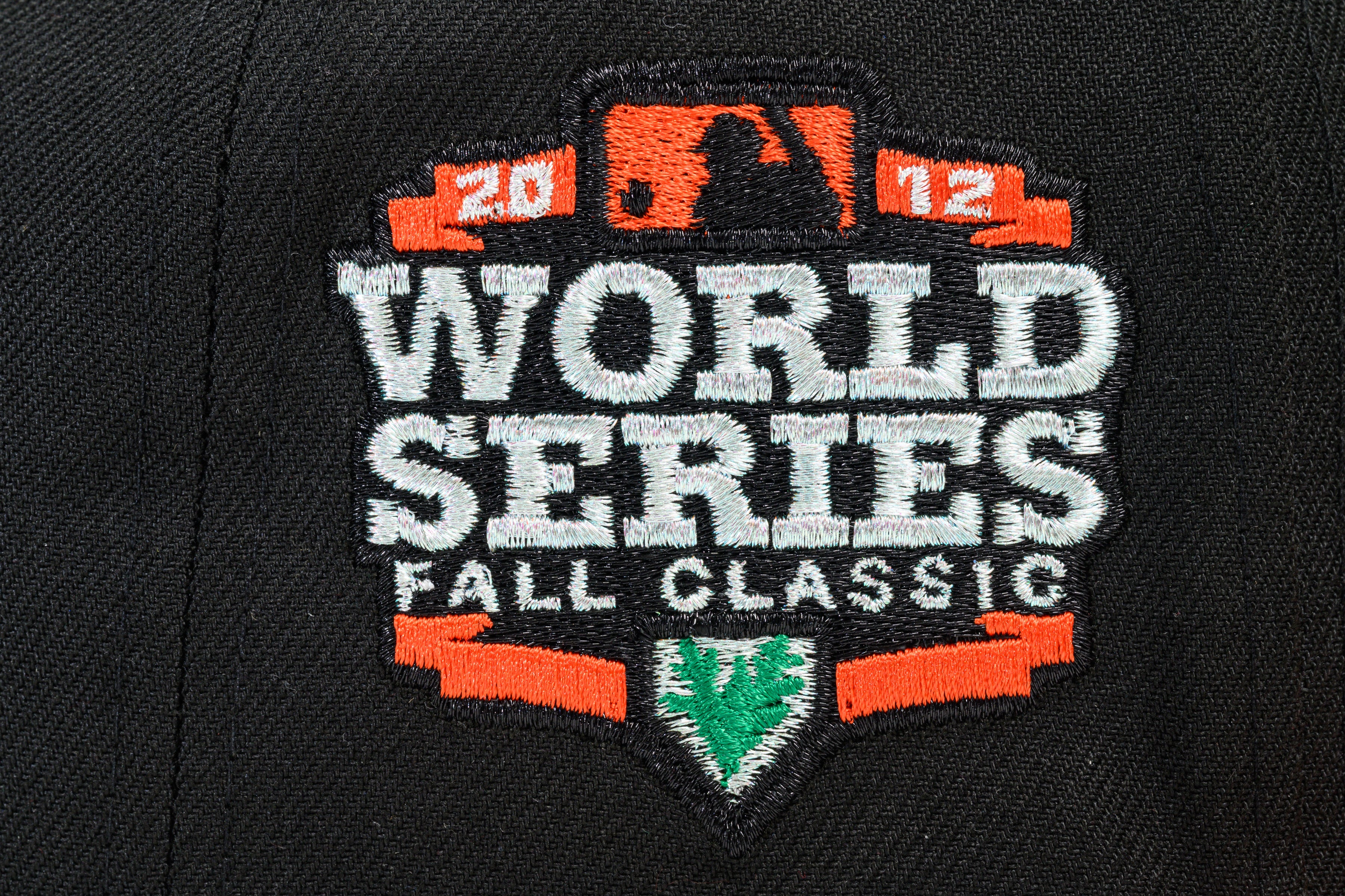 NEW ERA "CAIN” SAN FRANCISCO GIANTS FITTED HAT (BLACK/ORANGE/CHROME) - Image 5