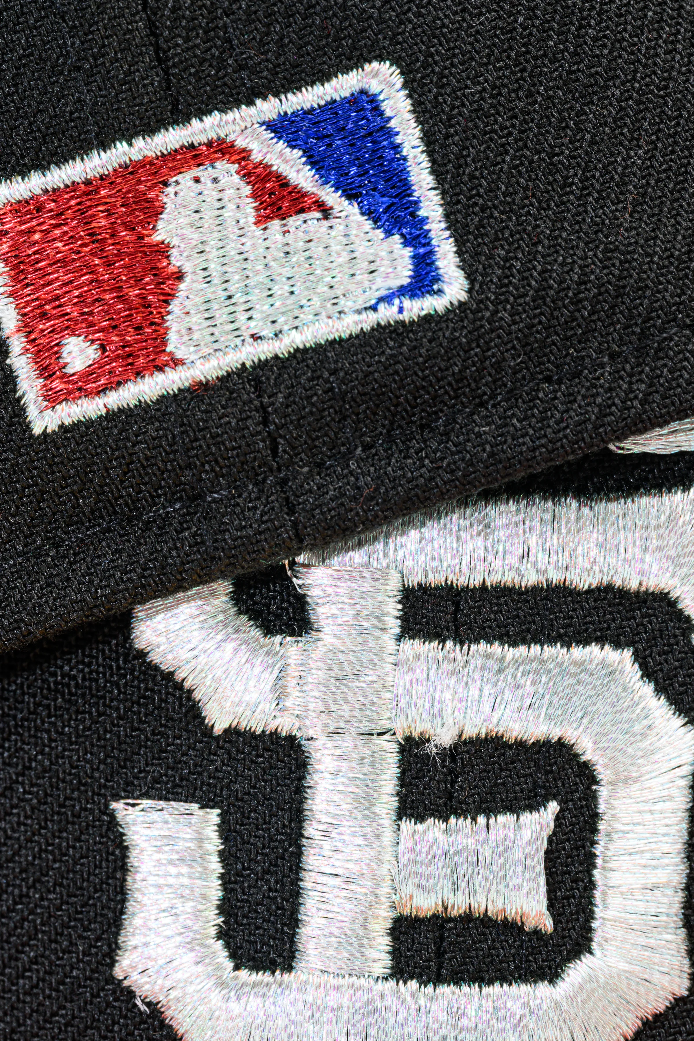 NEW ERA "CAIN” SAN FRANCISCO GIANTS FITTED HAT (BLACK/ORANGE/CHROME) - Image 7