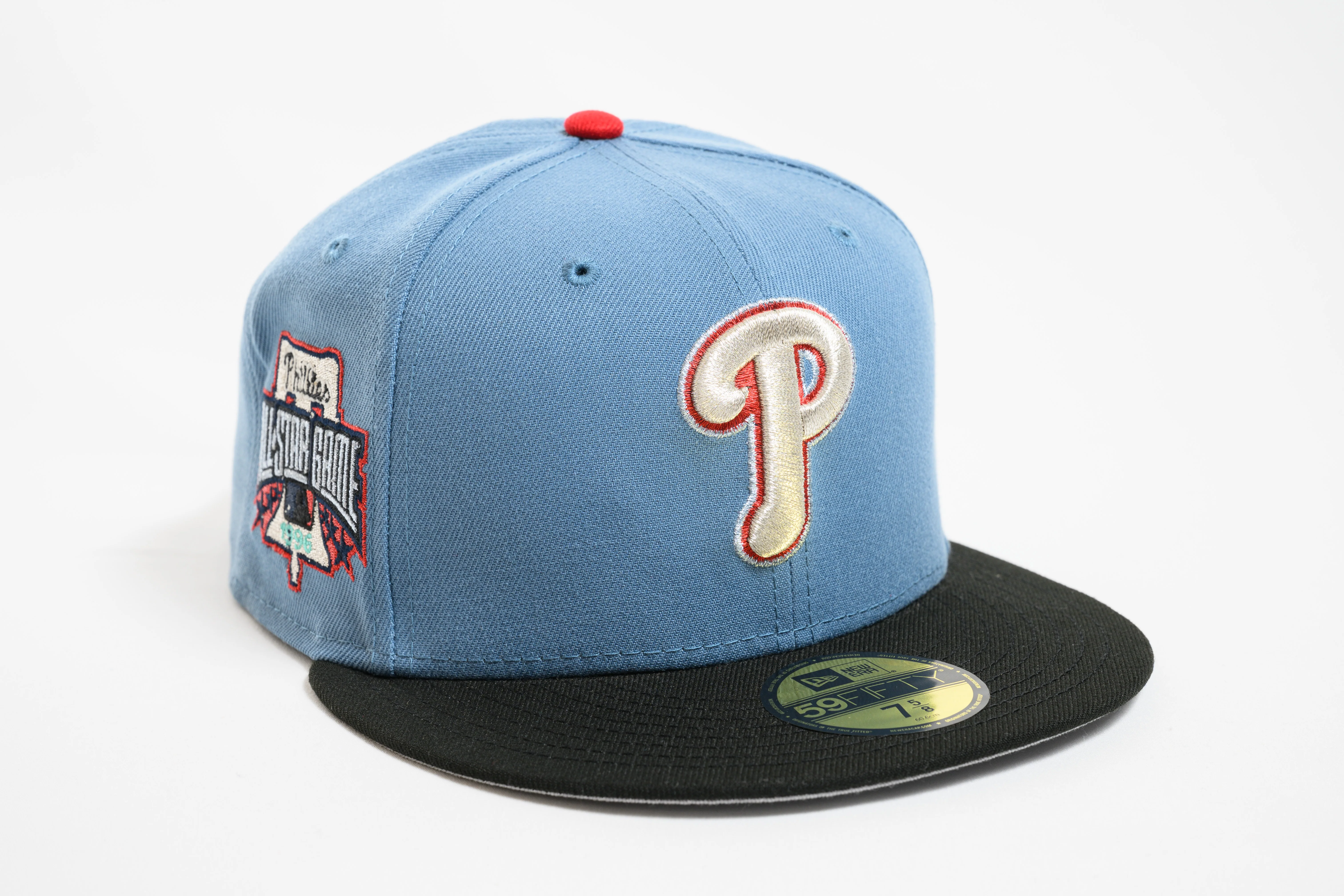 ***PRE-ORDER*** NEW ERA "OPT" PHILADELPHIA PHILLIES FITTED HAT (FADED BLUE/BLACK)