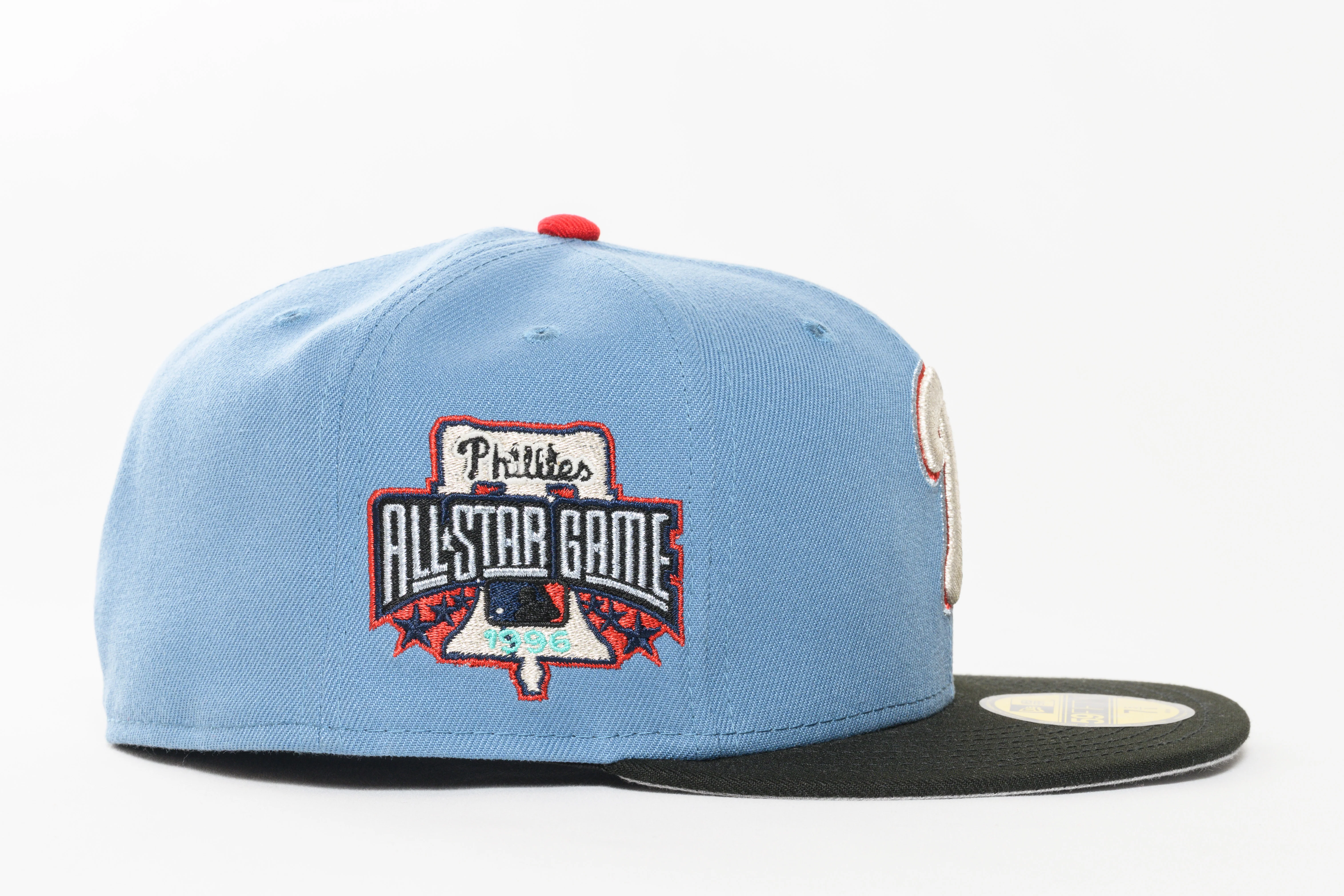 ***PRE-ORDER*** NEW ERA "OPT" PHILADELPHIA PHILLIES FITTED HAT (FADED BLUE/BLACK) - Image 5