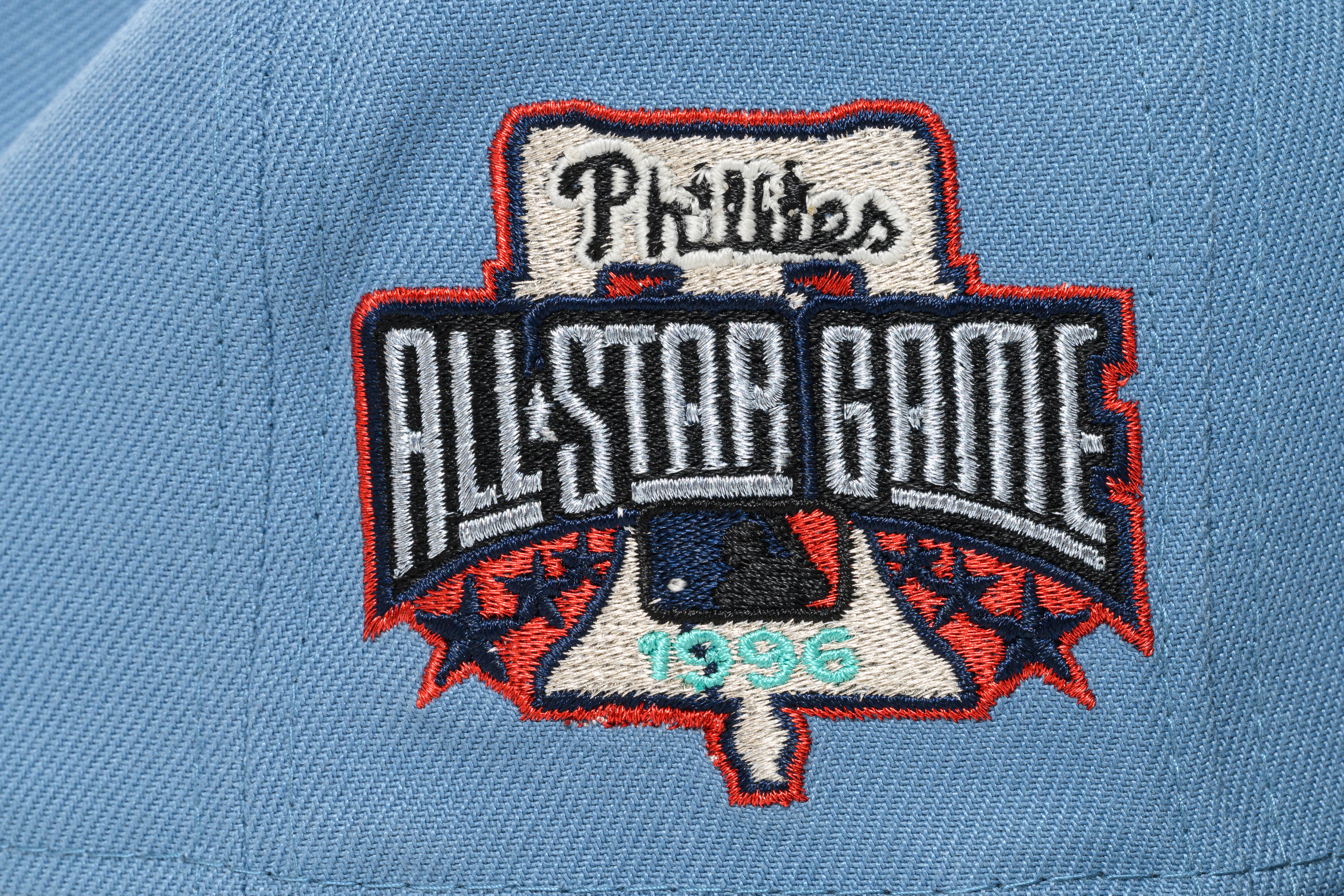 ***PRE-ORDER*** NEW ERA "OPT" PHILADELPHIA PHILLIES FITTED HAT (FADED BLUE/BLACK) - Image 6