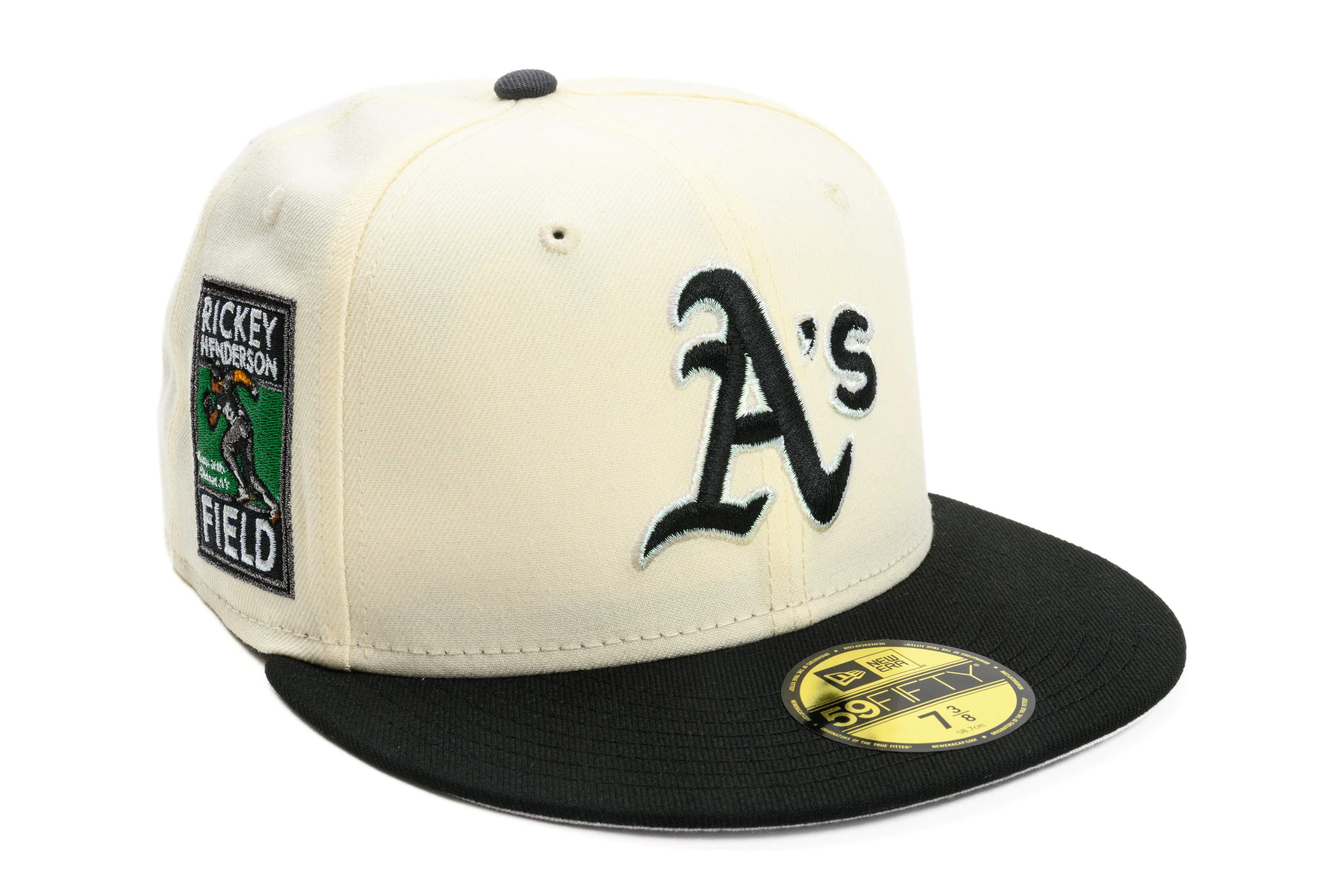 ***PRE-ORDER*** NEW ERA "TEKMO BO 2.0” OAKLAND ATHLETICS FITTED HAT (CHROME/BLACK/DARKGRAPHITE)