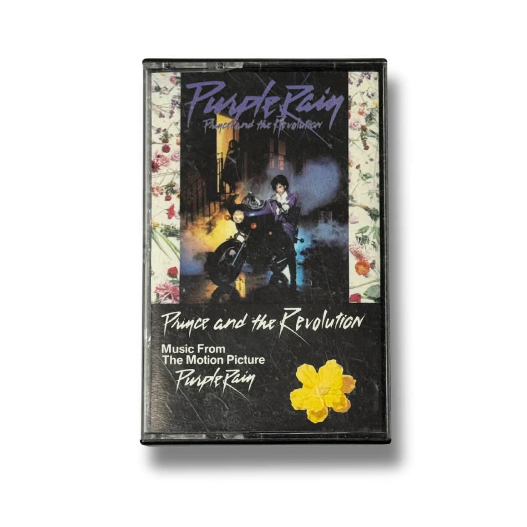 PRINCE āPURPLE RAIN SOUNDTRACKā CASSETTE TAPE (USED)