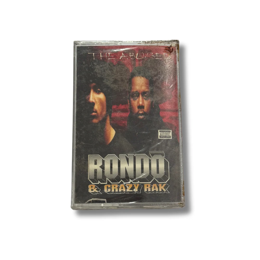 RONDO & CRAZY RAK “THE ABUSED” CASSETTE TAPE (NEW)