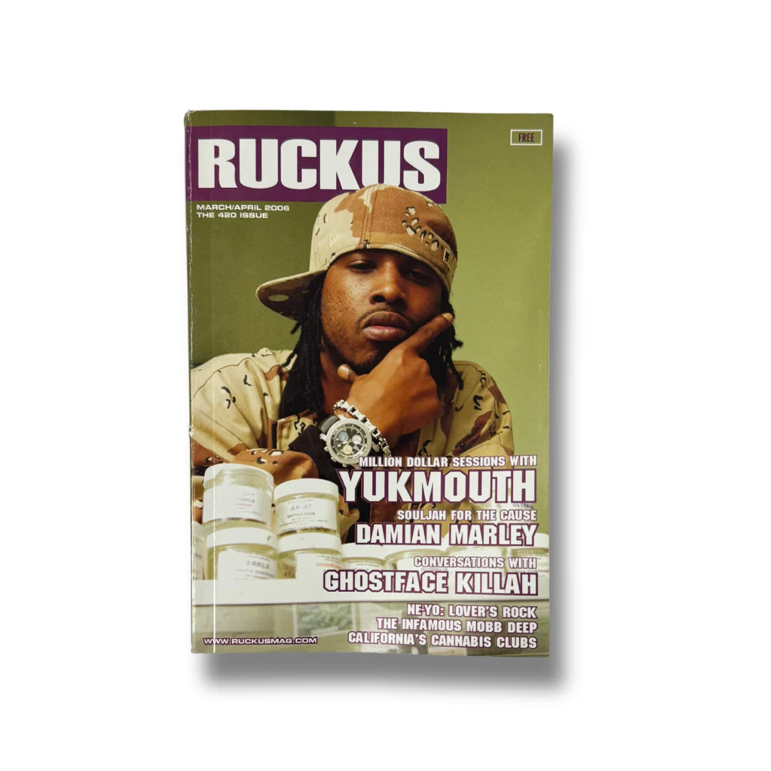 RUCKUS "YUKMOUTH COVER" MAGAZINE (USED)