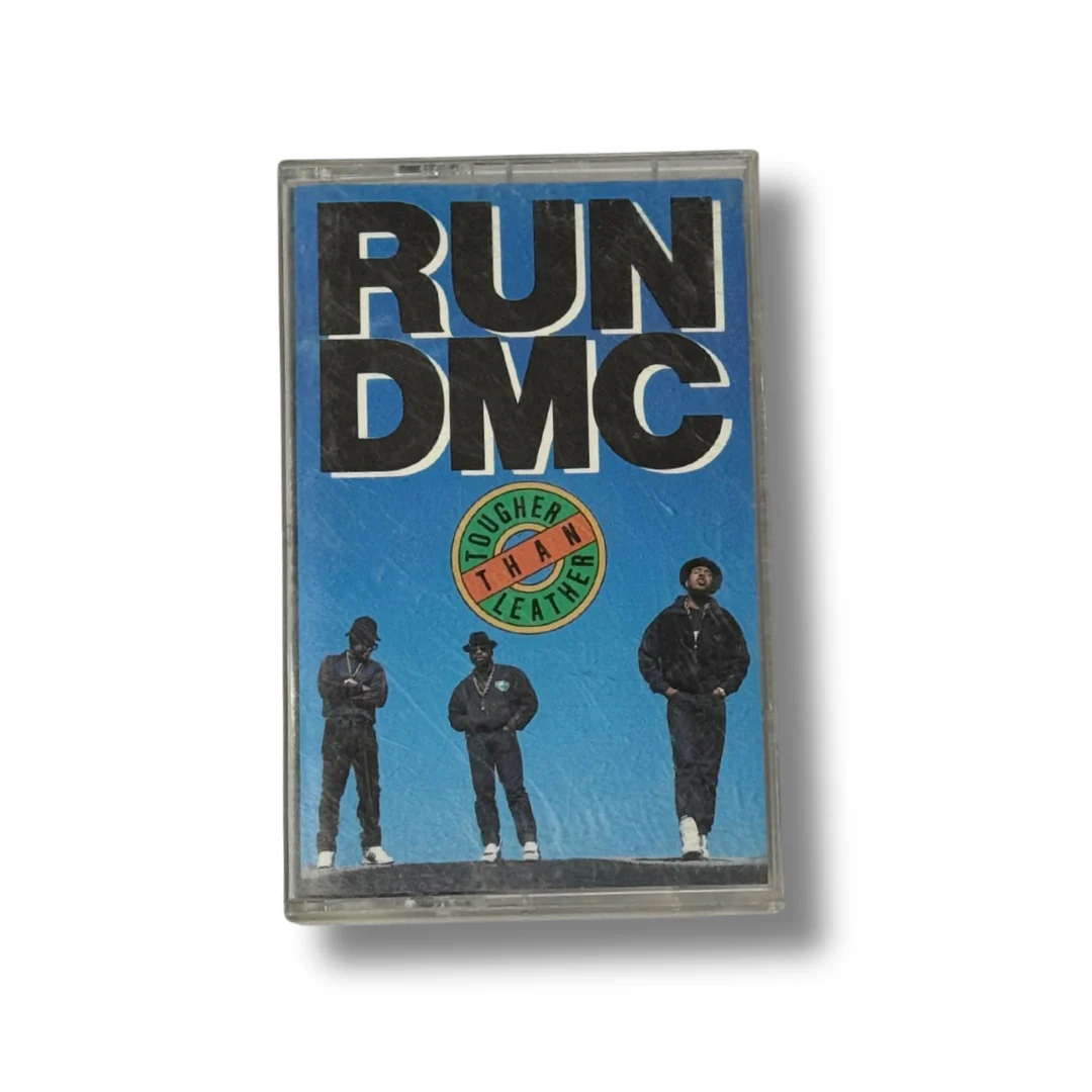 RUN DMC “TOUGHER THAN LEATHER” CASSETTE TAPE (USED)