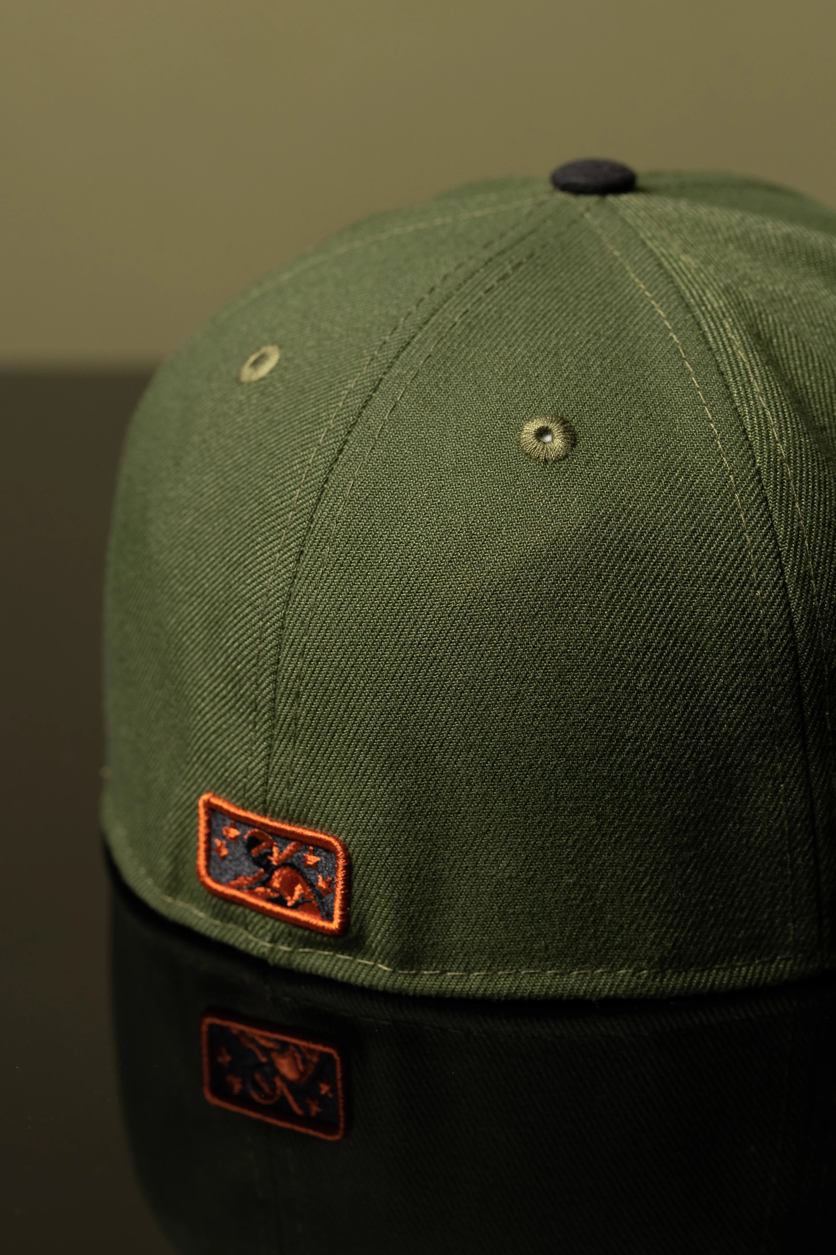 SAN FRANCISCO SEALS "BARRACKS" FITTED HAT (CRISSY FIELD GREEN/BLACK) - Image 3