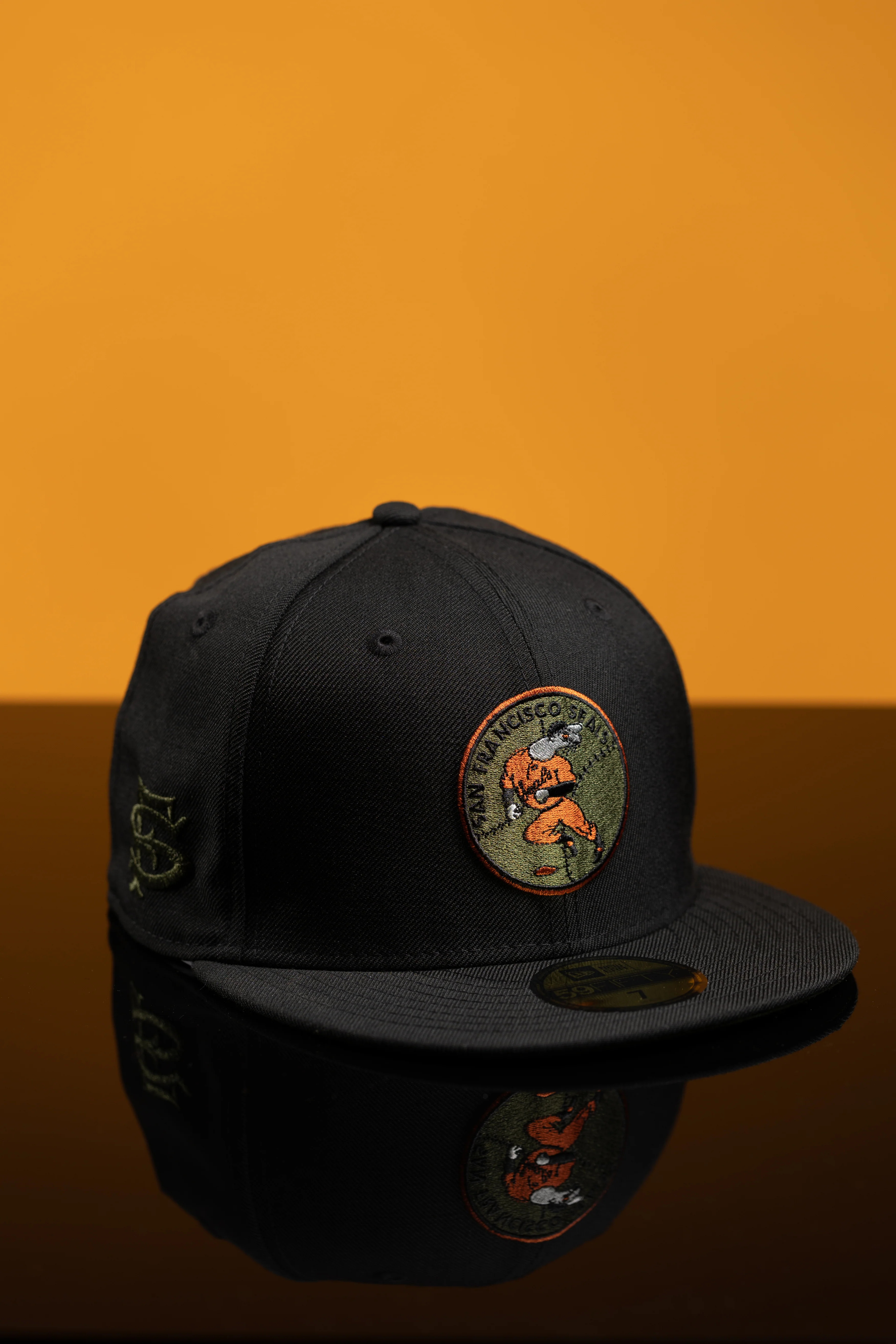 SAN FRANCISCO SEALS "PRESIDIO" FITTED HAT (BLACK) - Image 3