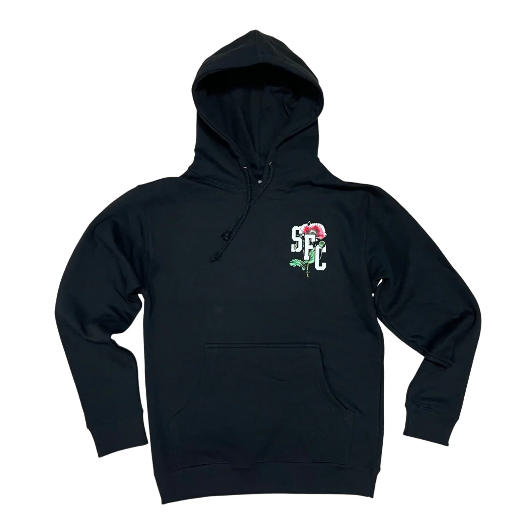 SFC "DOPIUM" HEAVYWEIGHT HOODY (BLACK)