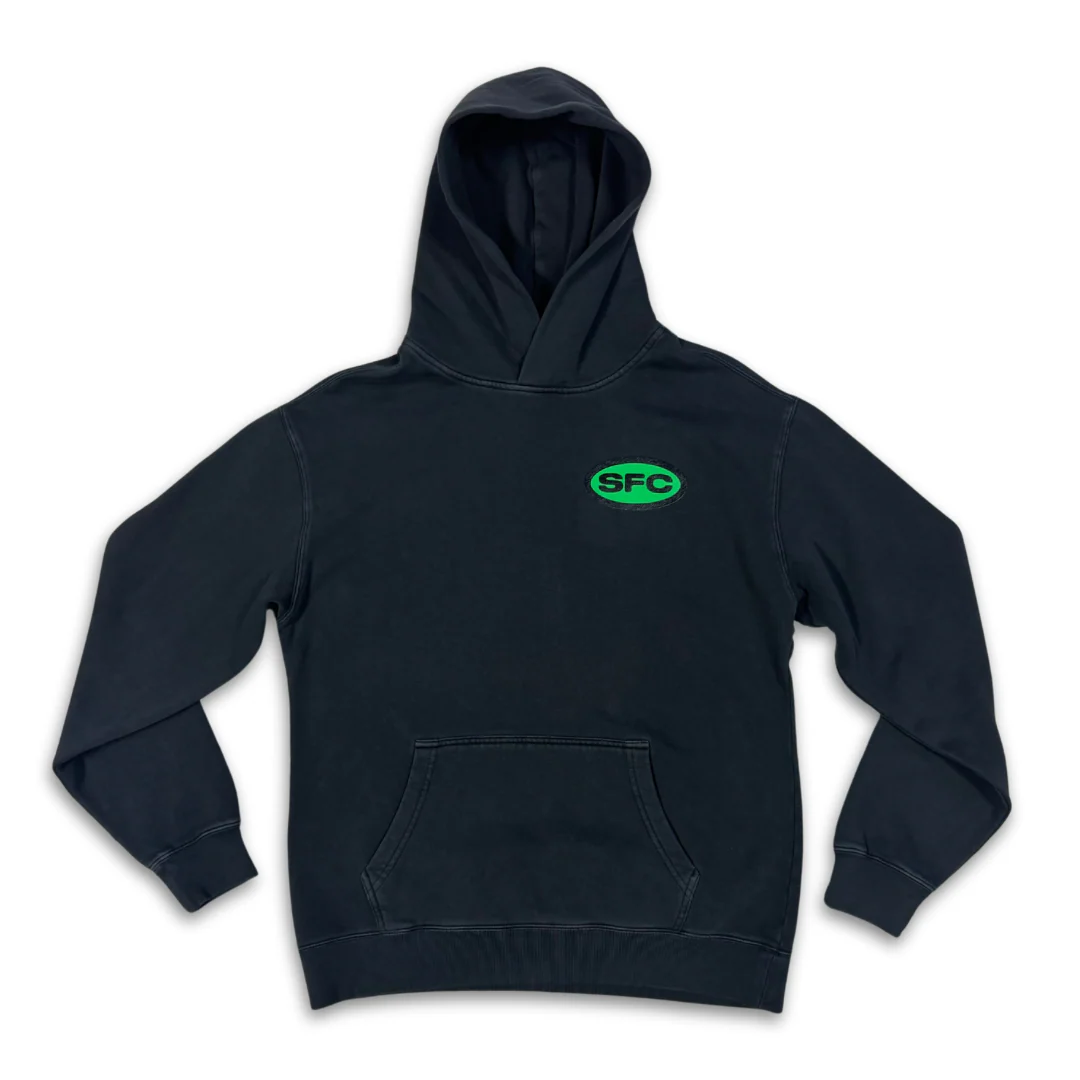 SFC "LEGACY" FADED HOODY (VINTAGE BLACK) - Image 2
