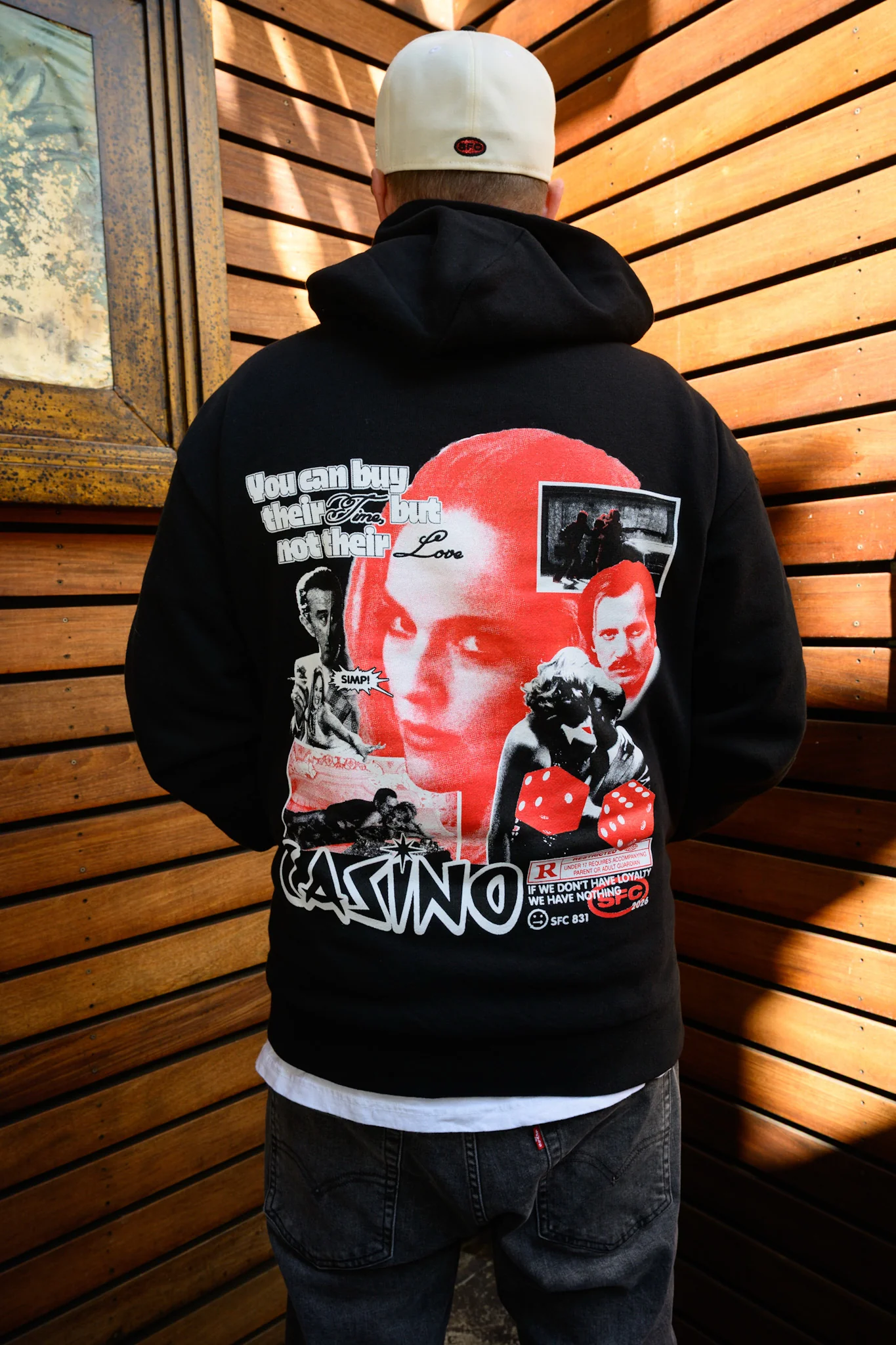 SFC "LOYALTY" HEAVYWEIGHT HOODY (BLACK) - Image 3