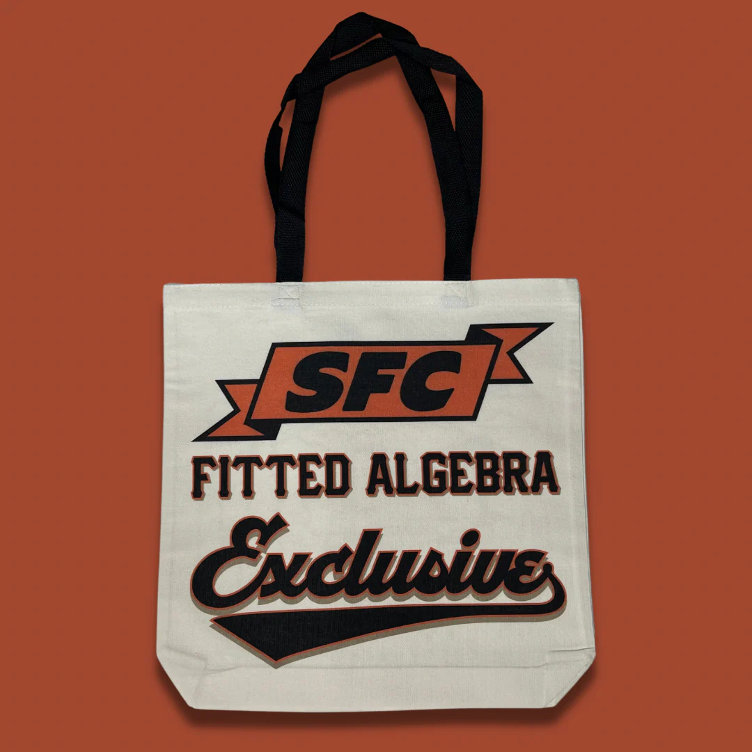 SFC "SF EXCLUSIVE" TOTE BAG (NATURAL/BLACK)