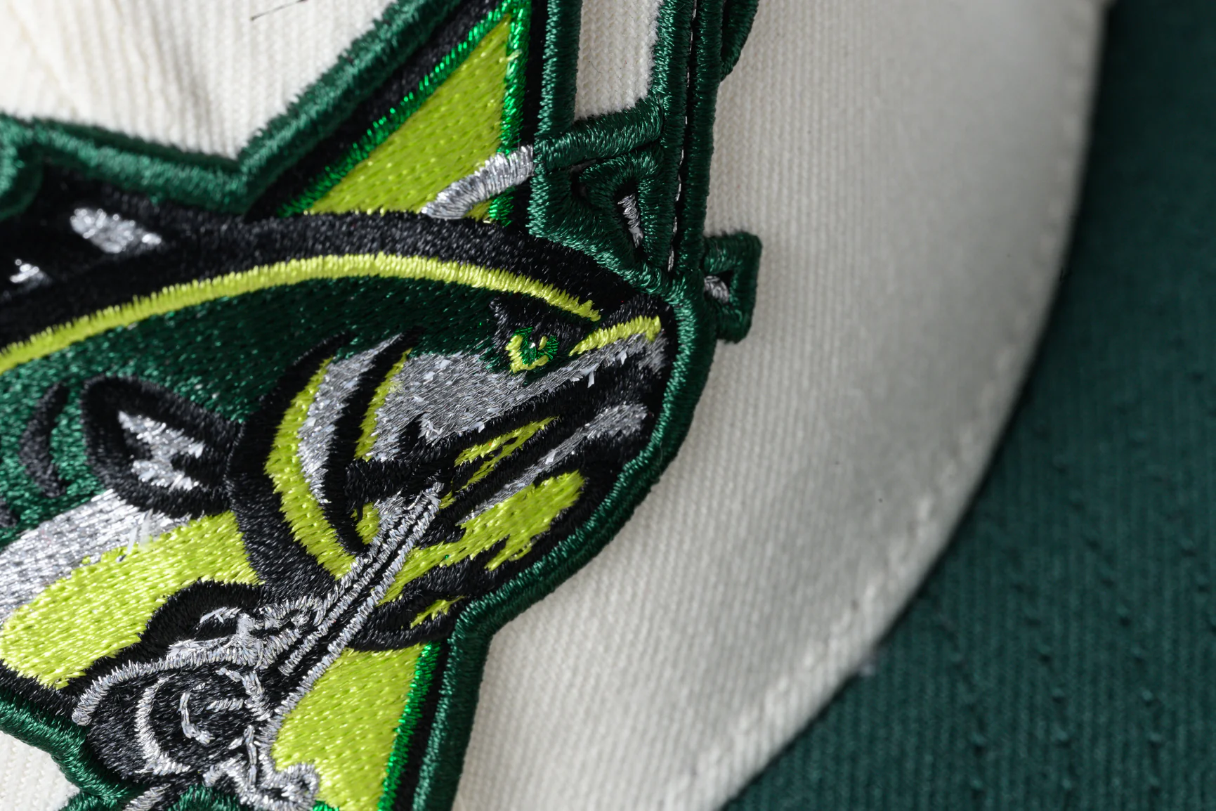 SFC X BAD NEWS BASS "U.S. OPEN" NEW ERA FITTED HAT (CHROME/DARK GREEN) - Image 5