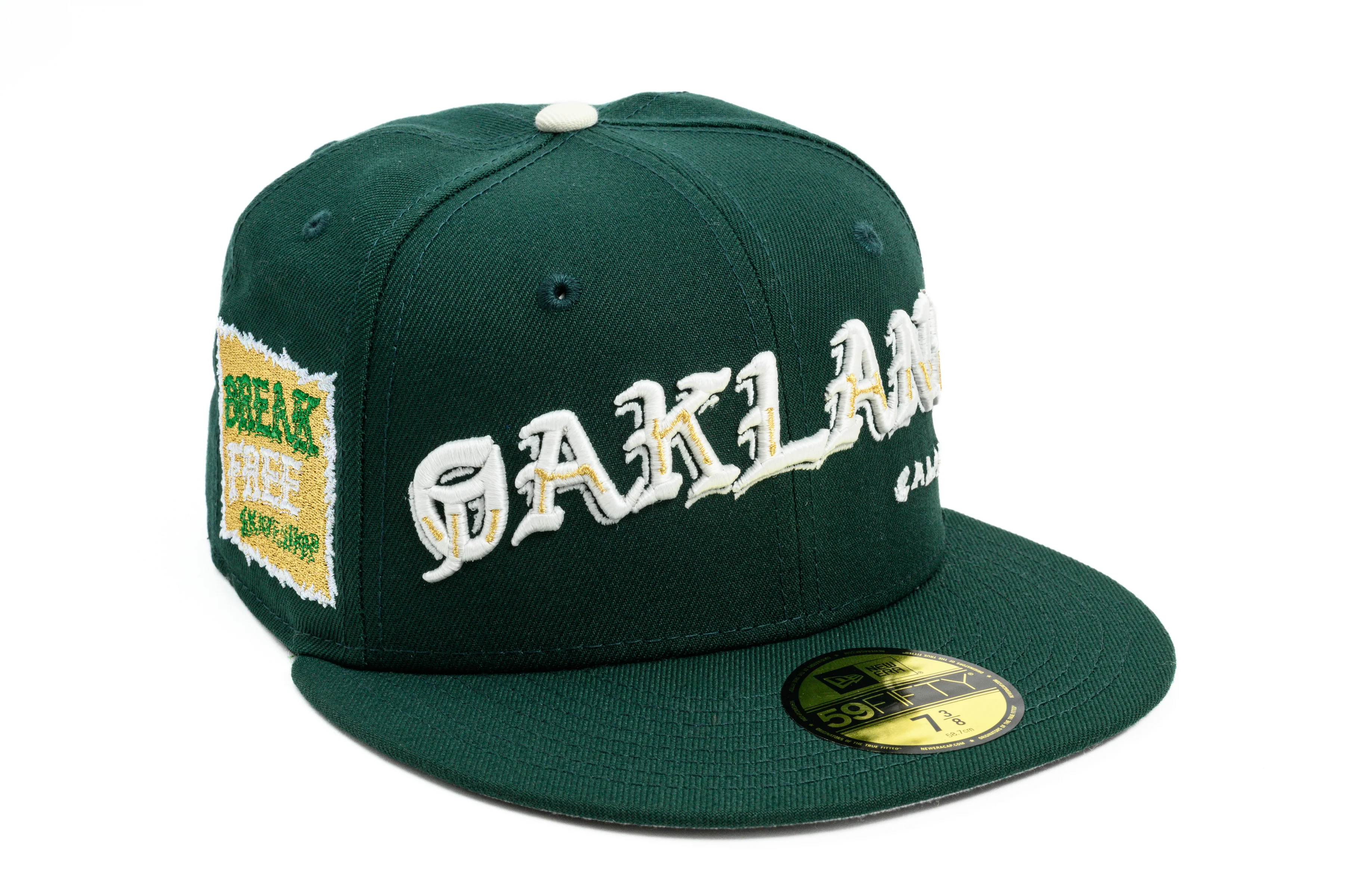 SFC X BREAK FREE "1212" NEW ERA FITTED HAT (DARK GREEN/CHROME)