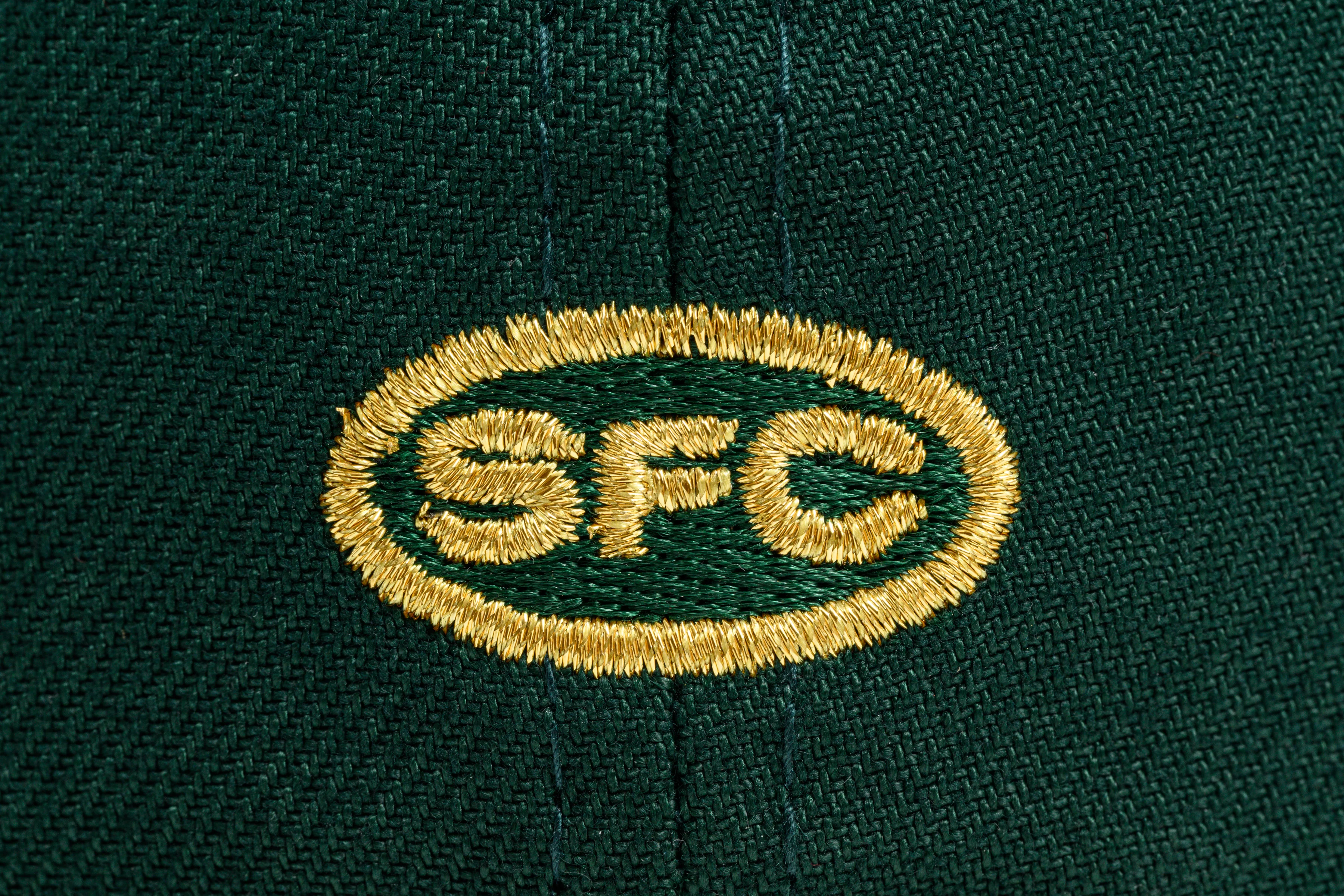 SFC X BREAK FREE "1212" NEW ERA FITTED HAT (DARK GREEN/CHROME) - Image 5