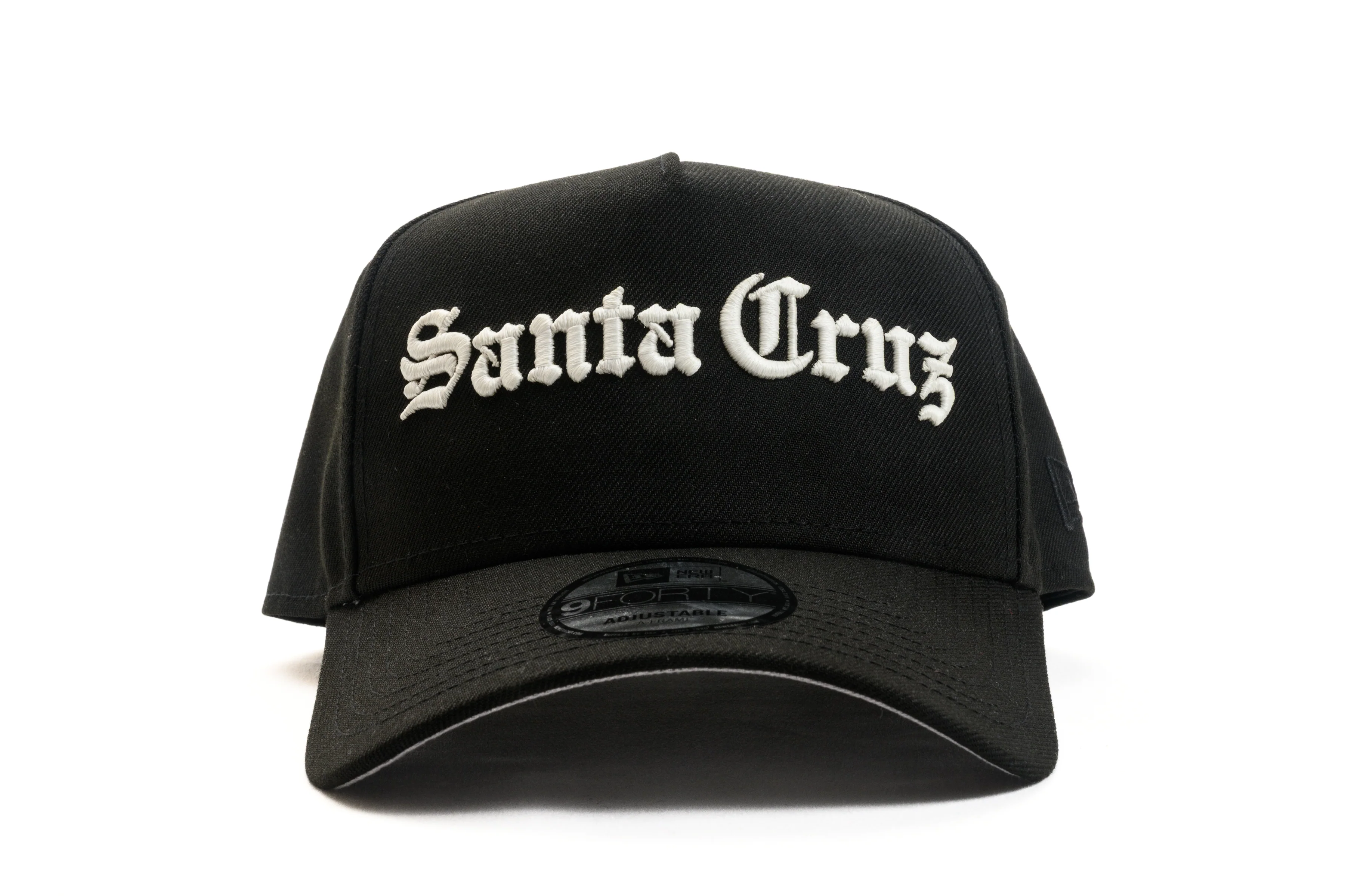 SFC X NEW ERA "OLD E" 9FORTY A-FRAME SNAPBACK (BLACK/WHITE) - Image 4