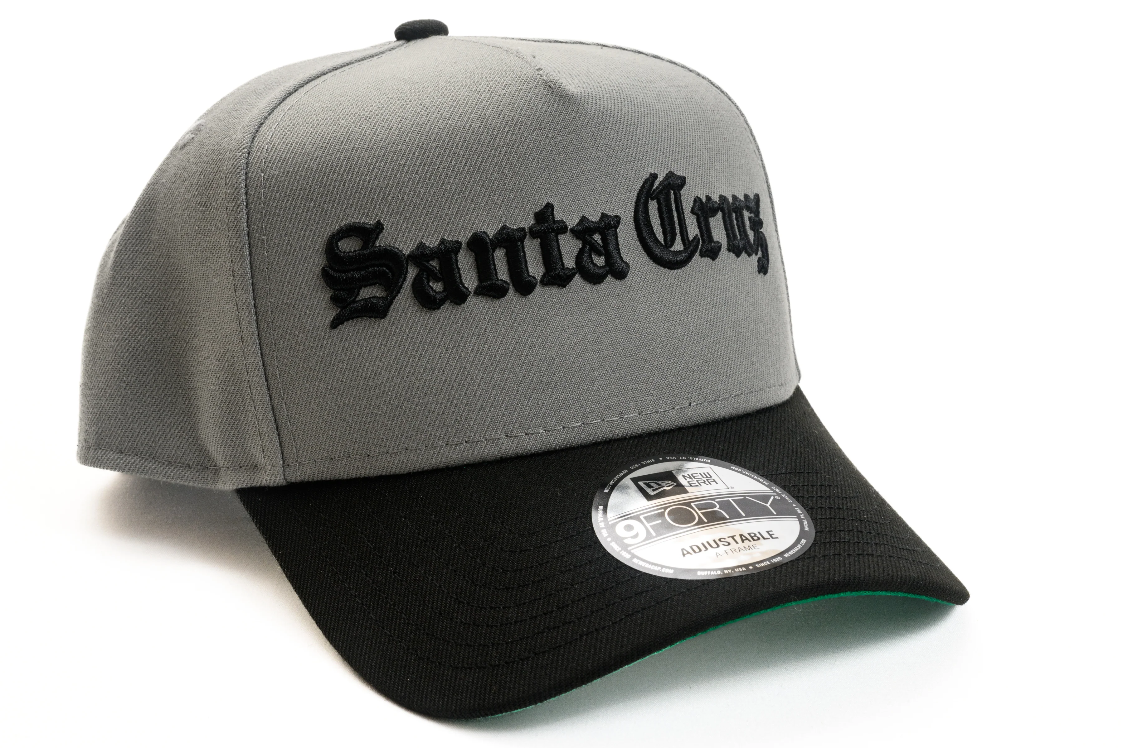 SFC X NEW ERA "OLD E" 9FORTY A-FRAME SNAPBACK (GREY/BLACK)