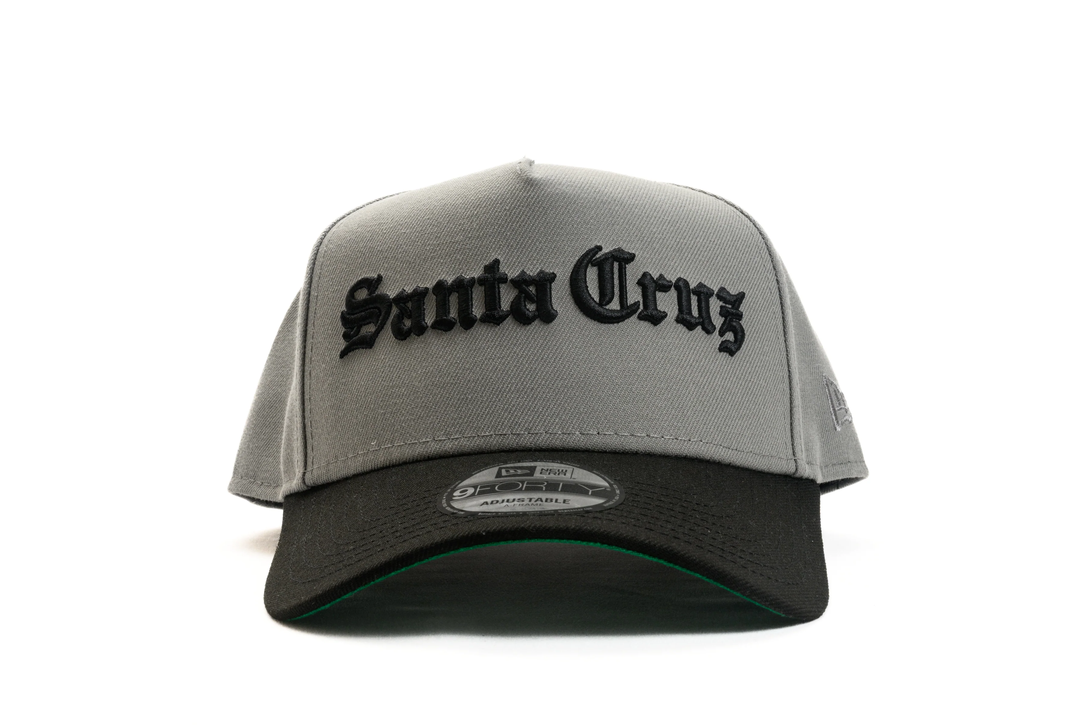 SFC X NEW ERA "OLD E" 9FORTY A-FRAME SNAPBACK (GREY/BLACK) - Image 5