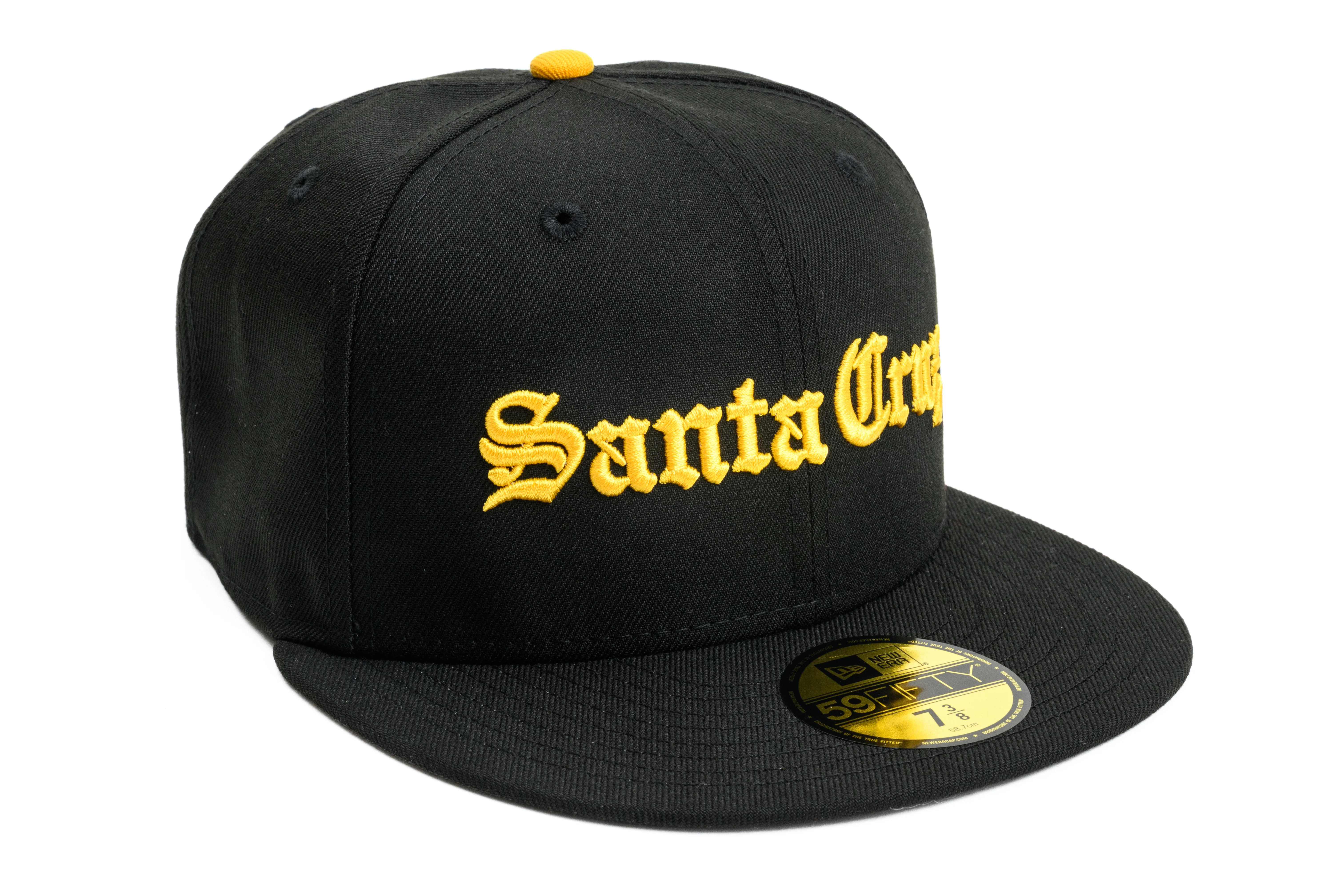 SFC X NEW ERA "OLD E" FITTED HAT (BLACK/YELLOW)