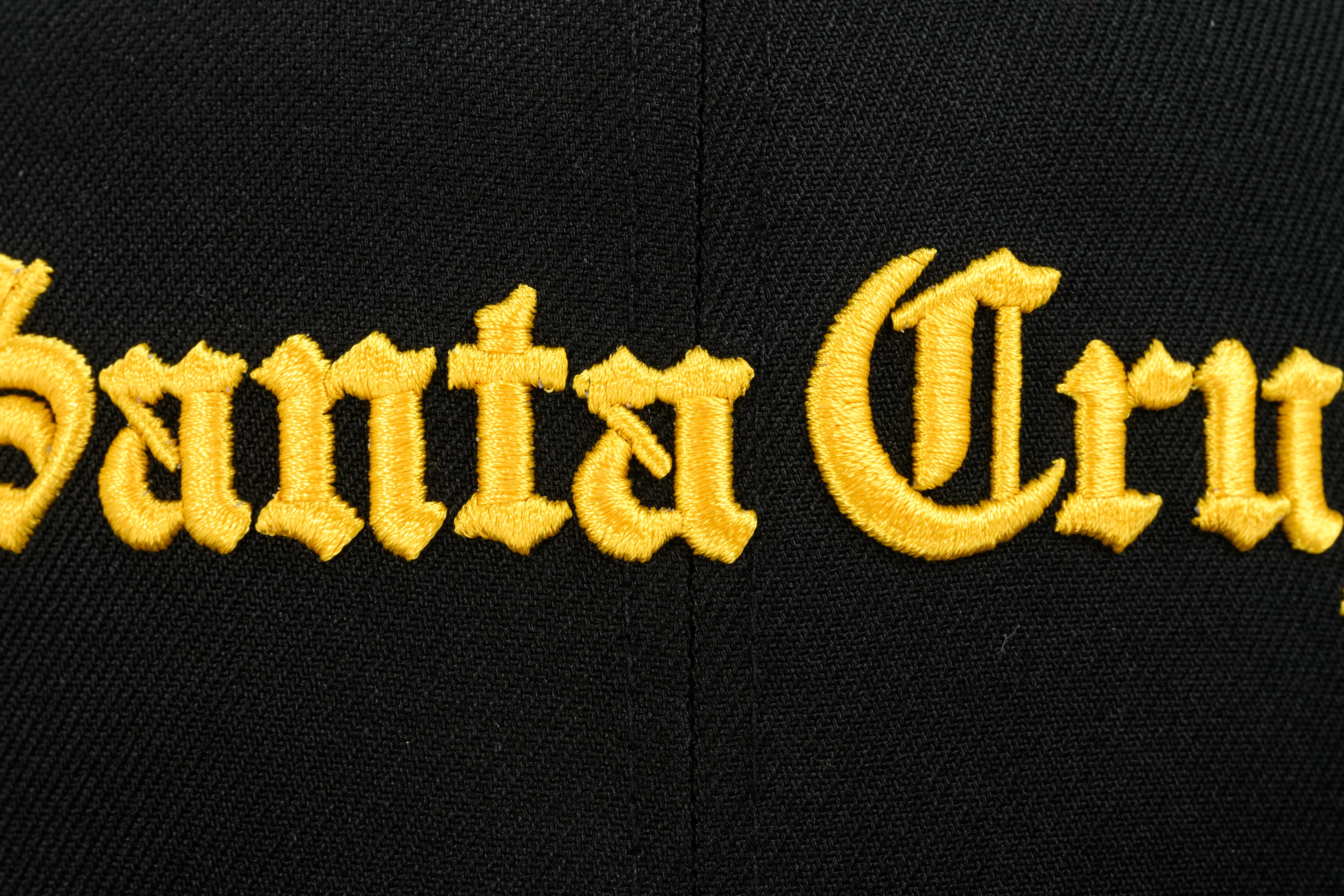 SFC X NEW ERA "OLD E" FITTED HAT (BLACK/YELLOW) - Image 5