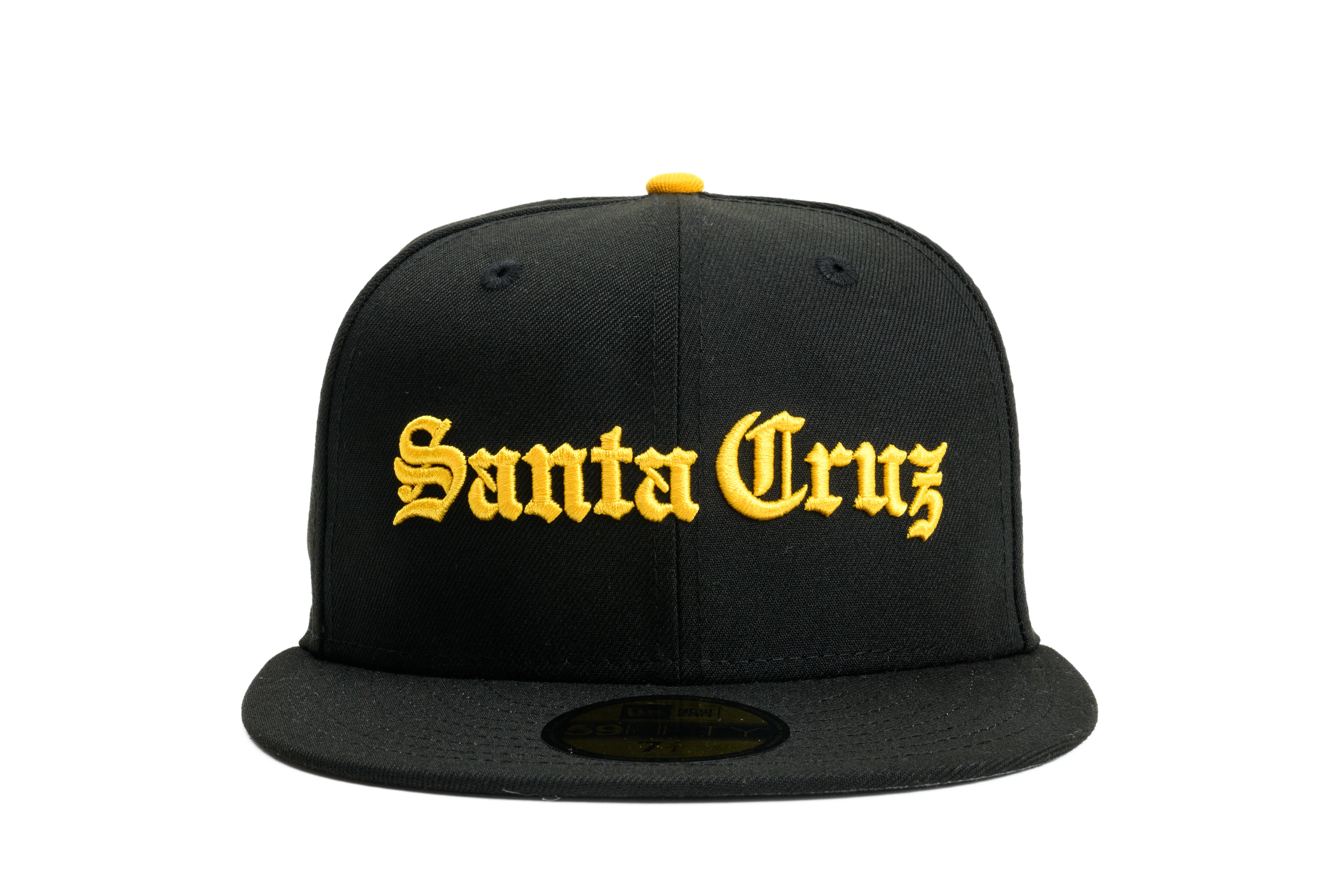 SFC X NEW ERA "OLD E" FITTED HAT (BLACK/YELLOW) - Image 7