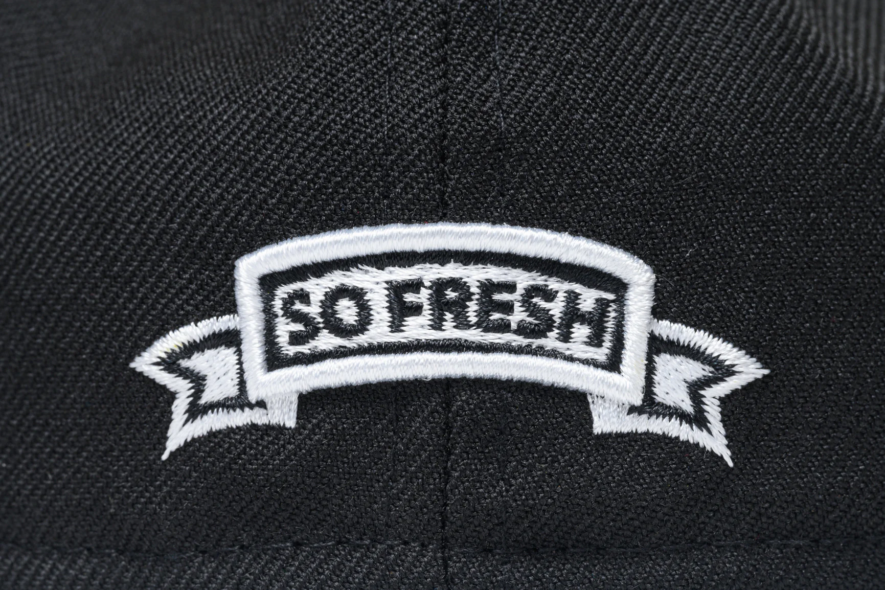SFC X NEW ERA  "SC OLD E" FITTED HAT (BLACK/WHITE)c - Image 3
