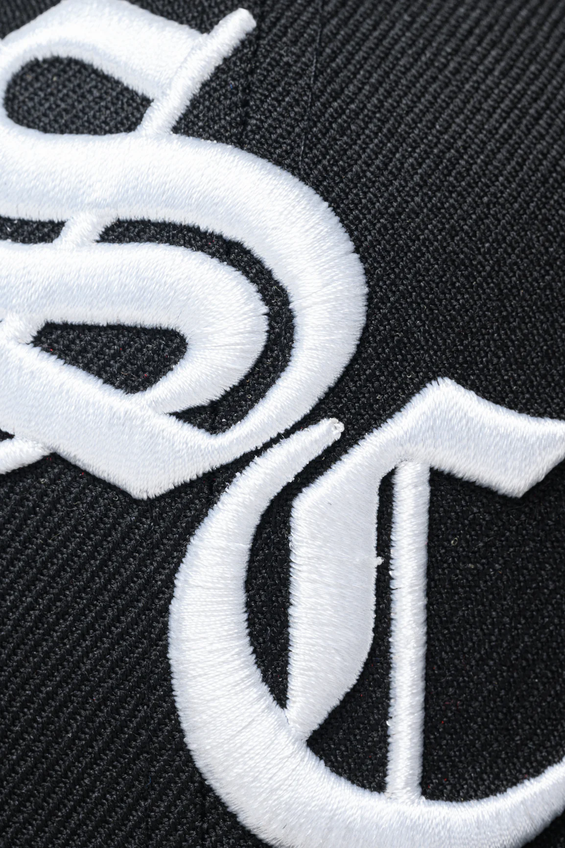 SFC X NEW ERA  "SC OLD E" FITTED HAT (BLACK/WHITE)c - Image 6