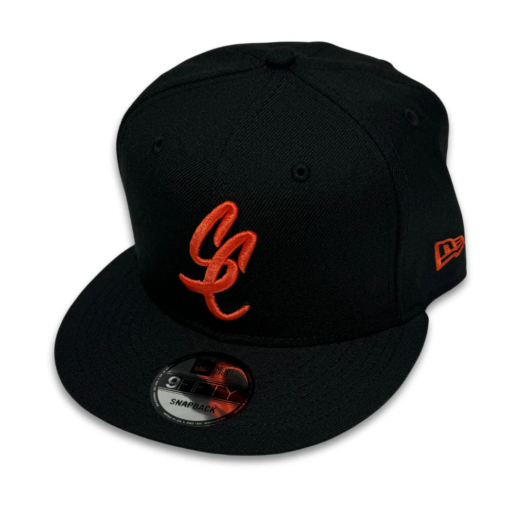SFC X NEW ERA "SC SCRIPT 2.0" SNAPBACK (BLACK/ORANGE)