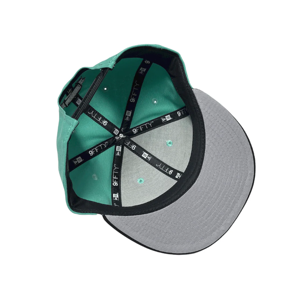 SFC X NEW ERA "SC SCRIPT" SNAPBACK (TIFFANY/BLACK) - Image 3