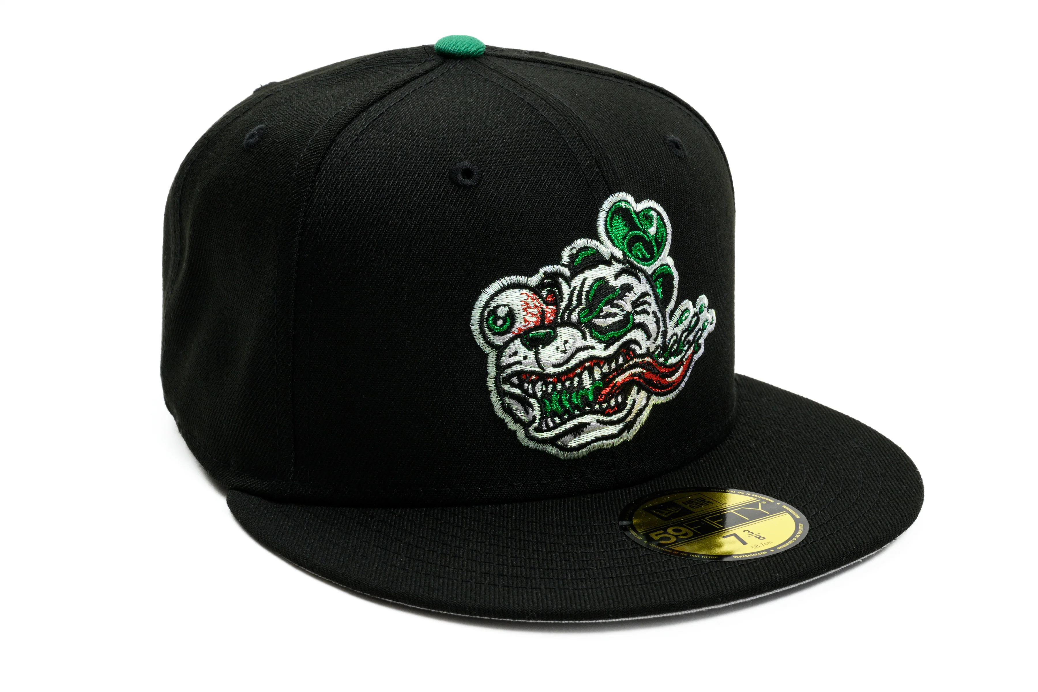 SFC X NMC "PANDA" NEW ERA FITTED HAT (BLACK/GREEN)