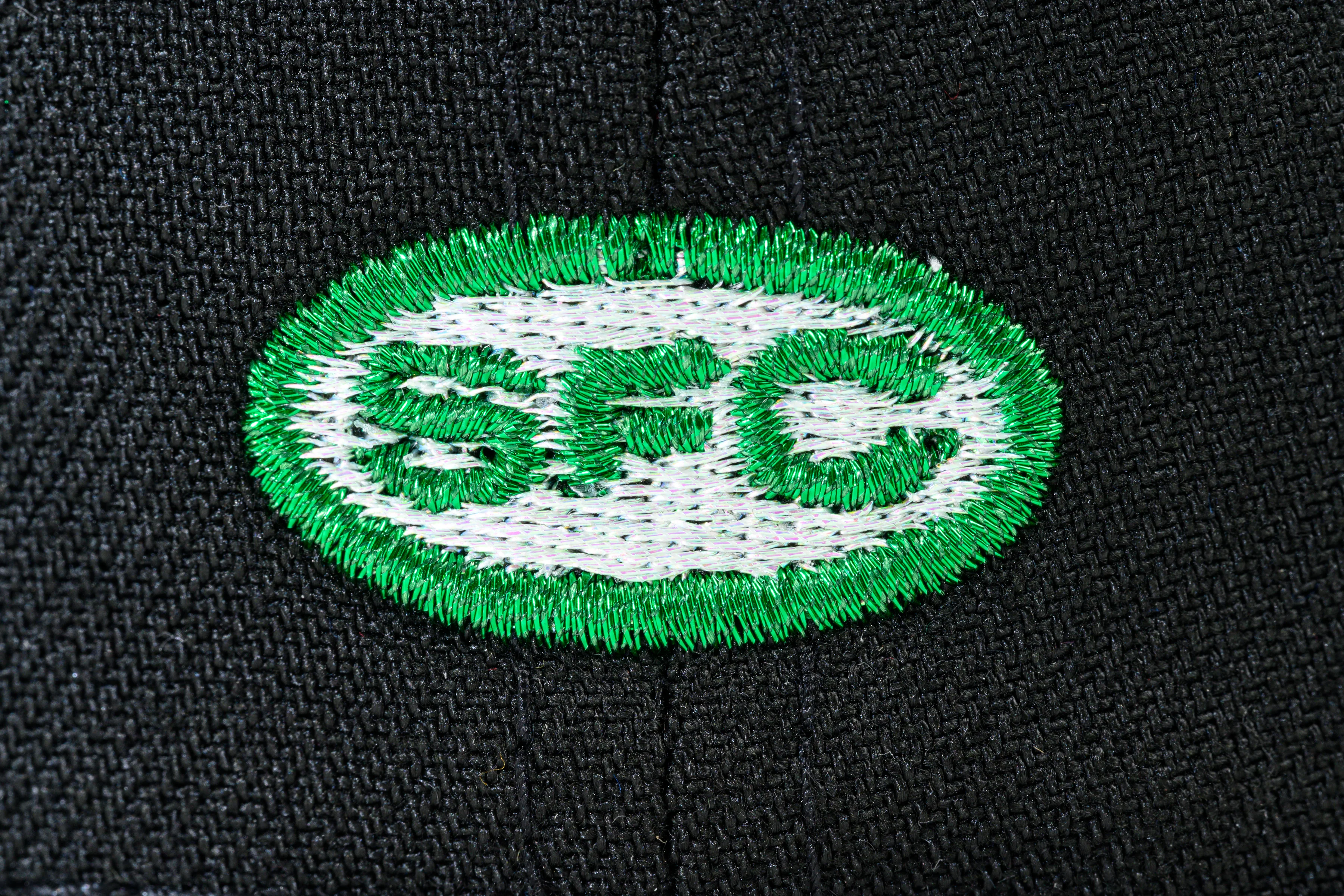 SFC X NMC "PANDA" NEW ERA FITTED HAT (BLACK/GREEN) - Image 3