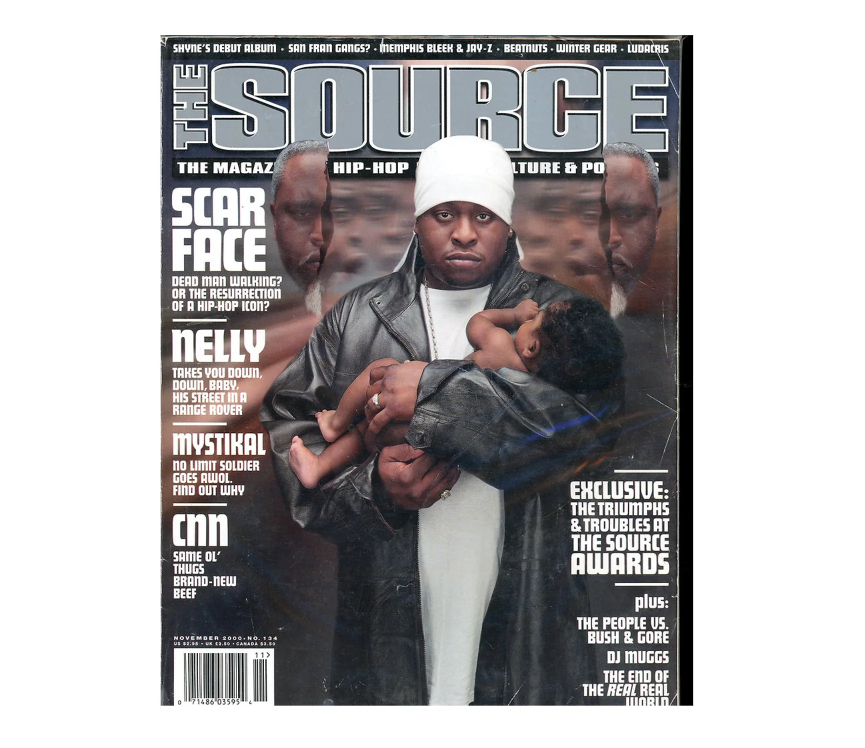 SOURCE "SCARFACE COVER" MAGAZINE (USED)