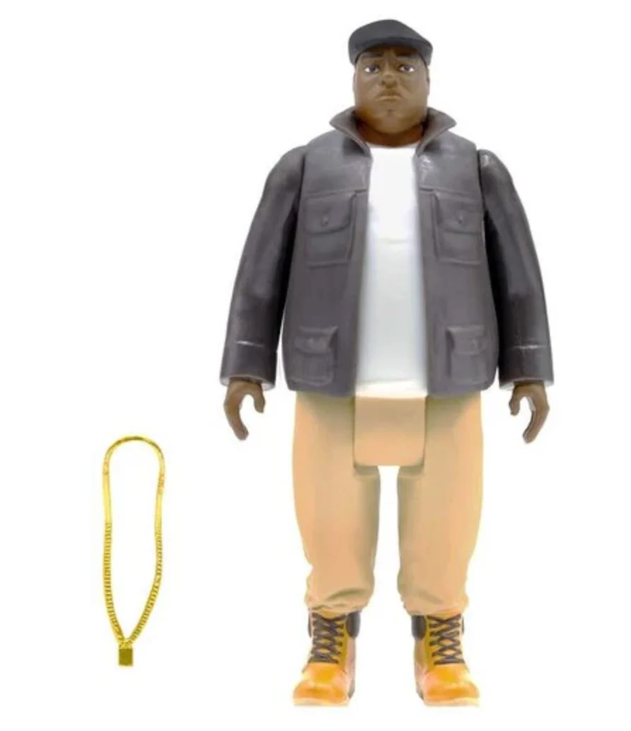 SUPER 7 "NOTORIOUS BIG" NOTORIOUS B.I.G. REACTION FIGURE - Image 2