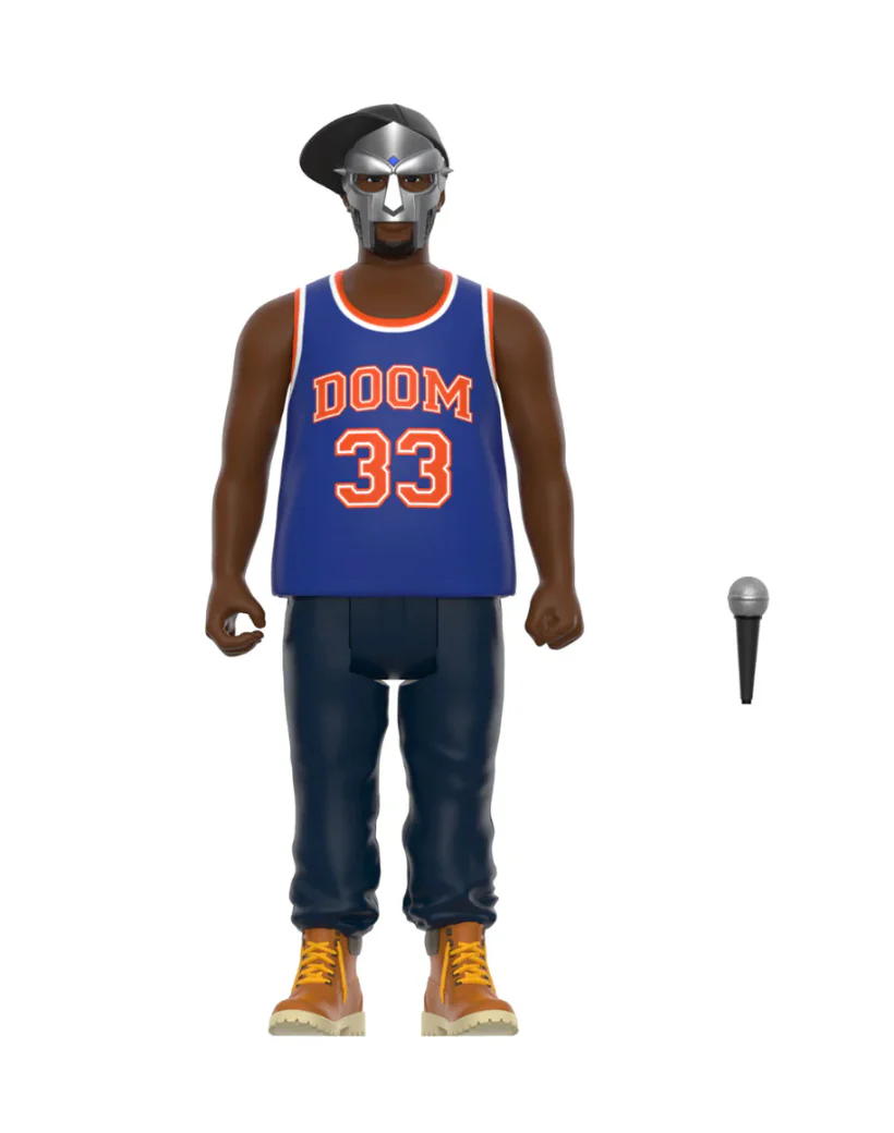 SUPER 7 "NYC SUPERVILLAIN" MF DOOM REACTION FIGURE - Image 2