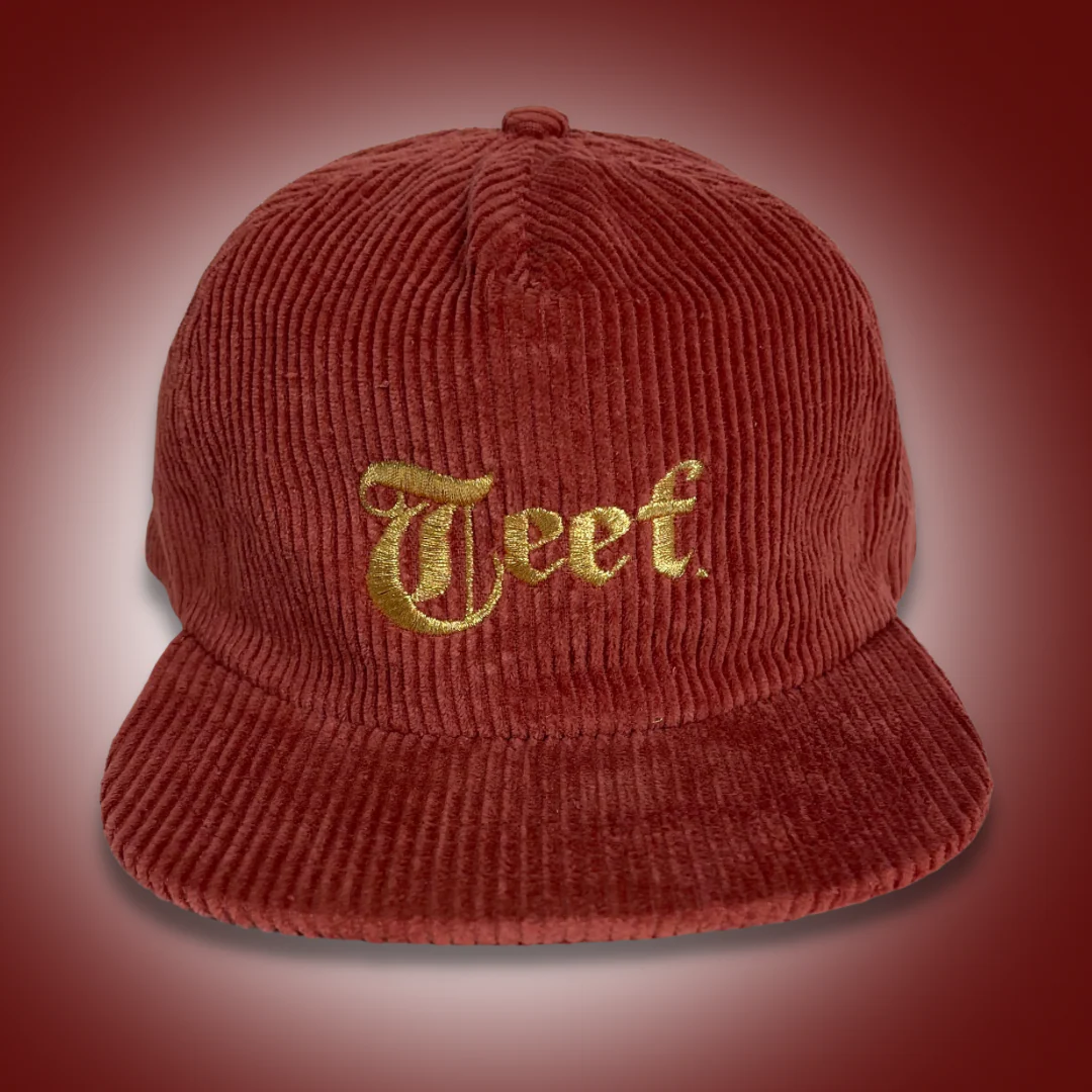 TEEF "LOGO" CORDUROY SNAPBACK