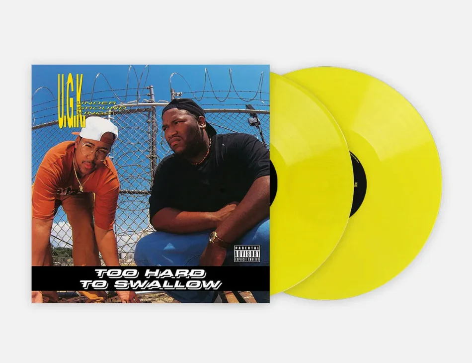 UGK "2 HARD TO SWALLOW" VINYL RECORD