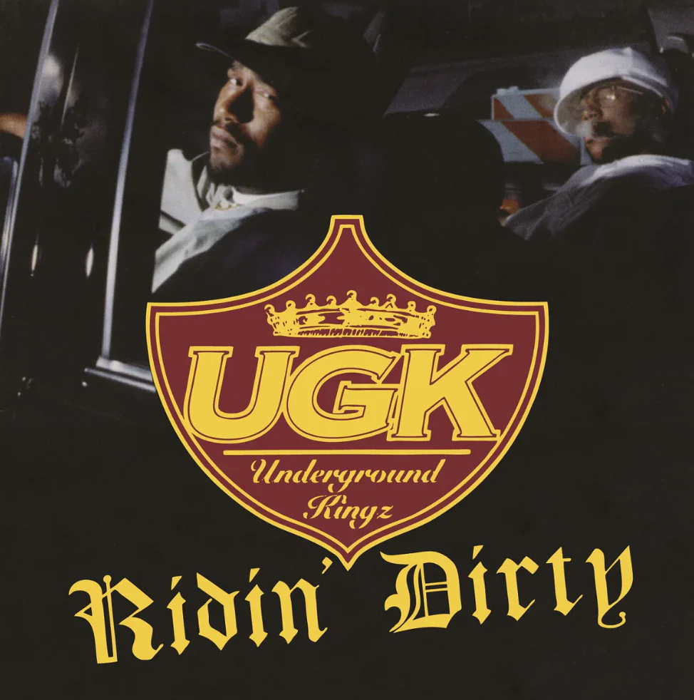 UGK "RIDIN DIRTY" VINYL RECORD