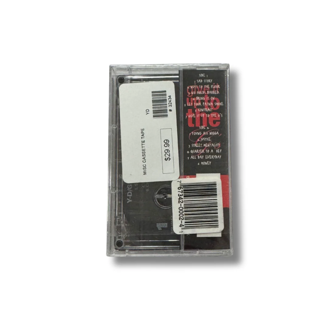 Y-D “GIVE IT UP TO THE G'S” CASSETTE TAPE (NEW) - Image 2